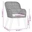 طقم طاولة سفرة بسطح زجاجي 4 مقاعد للجلسات الخارجية - فيدا اكس ال-furniture-outdoor-diningfurniture-image-1