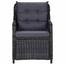 طقم طاولة سفرة 4 مقاعد بسطح زجاج للجلسات الخارجية - فيدا اكس ال-furniture-outdoor-diningfurniture-image-5