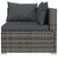 vidaXL 4+1 Seater Fabric Outdoor Sofa Set-furniture-outdoor-sofasandchairs-image-2