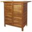طقم طاولة بار 4 مقاعد للجلسات الخارجية بسطح خشبي - فيدا اكس ال-furniture-outdoor-diningfurniture-image-8
