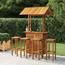 طقم طاولة بار 4 مقاعد بسطح خشبي للجلسات الخارجية - فيدا اكس ال-furniture-outdoor-sofasandchairs-image-7