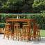 طقم طاولة بارر 8 مقاعد بسطح خشبي للجلسات الخارجية - فيدا اكس ال-furniture-outdoor-diningfurniture-image-7