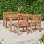 vidaXL 4-Seater Wooden Top Outdoor Dining Set-promo_HC_AE_discountpromo_20042020-image-1