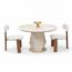 طاولة سفرة مقعدين بسطح ترافيرتين - أونيستو-furniture-diningroom-diningtables-image-6