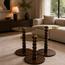 طقم طاولات متداخلة عدد 3 بسطح زجاجي - أونيستو-furniture-livingroom-nestoftables-image-6