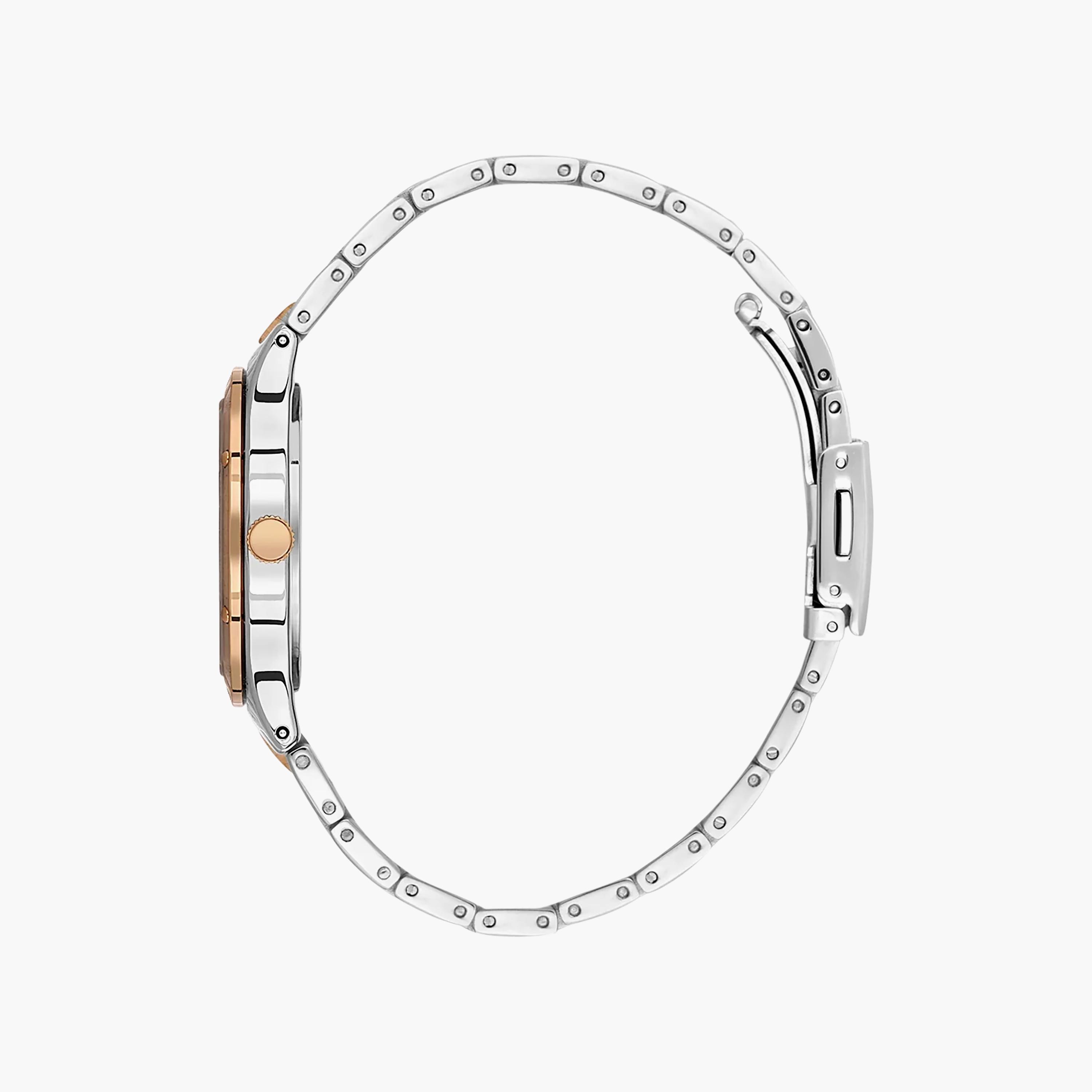 Bigotti Quotidiano Silver and Rose Gold Stainless Steel Watch for Women | BG.1.10533-5-women-watchesandjewellery-watches-image-2