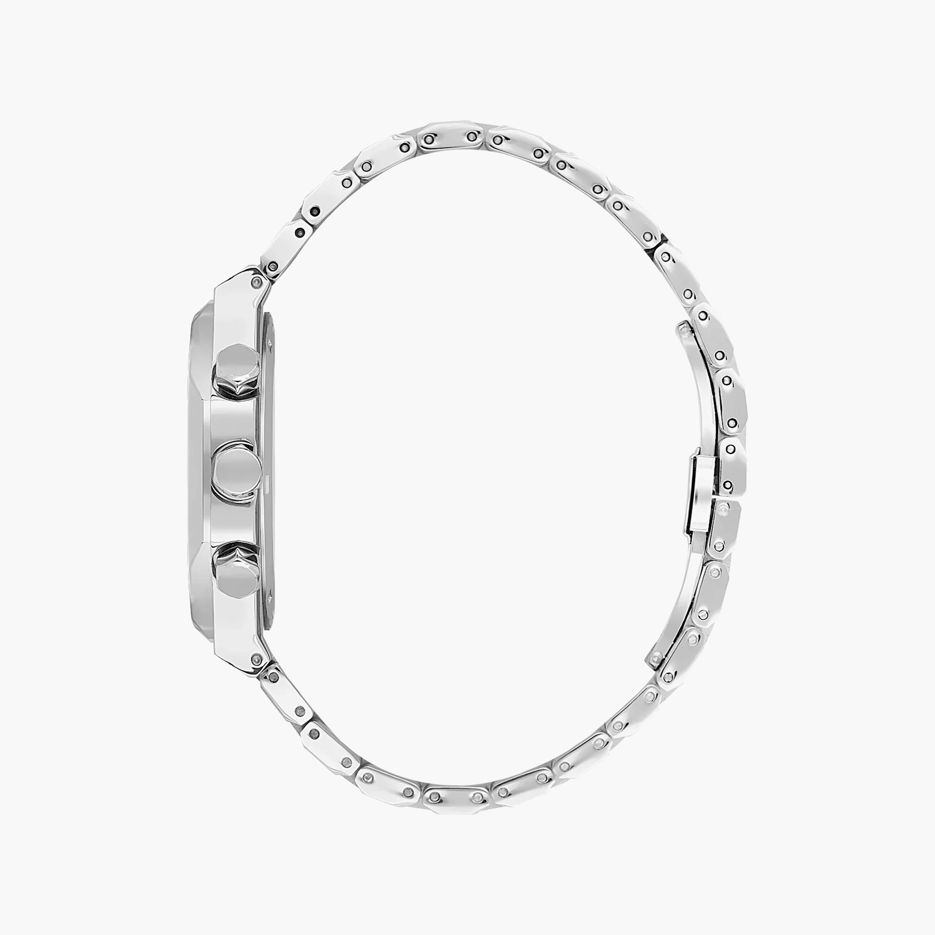Bigotti Raffinato Silver Stainless Steel Watch for Women | BG.1.10548-1-women-watchesandjewellery-watches-image-2