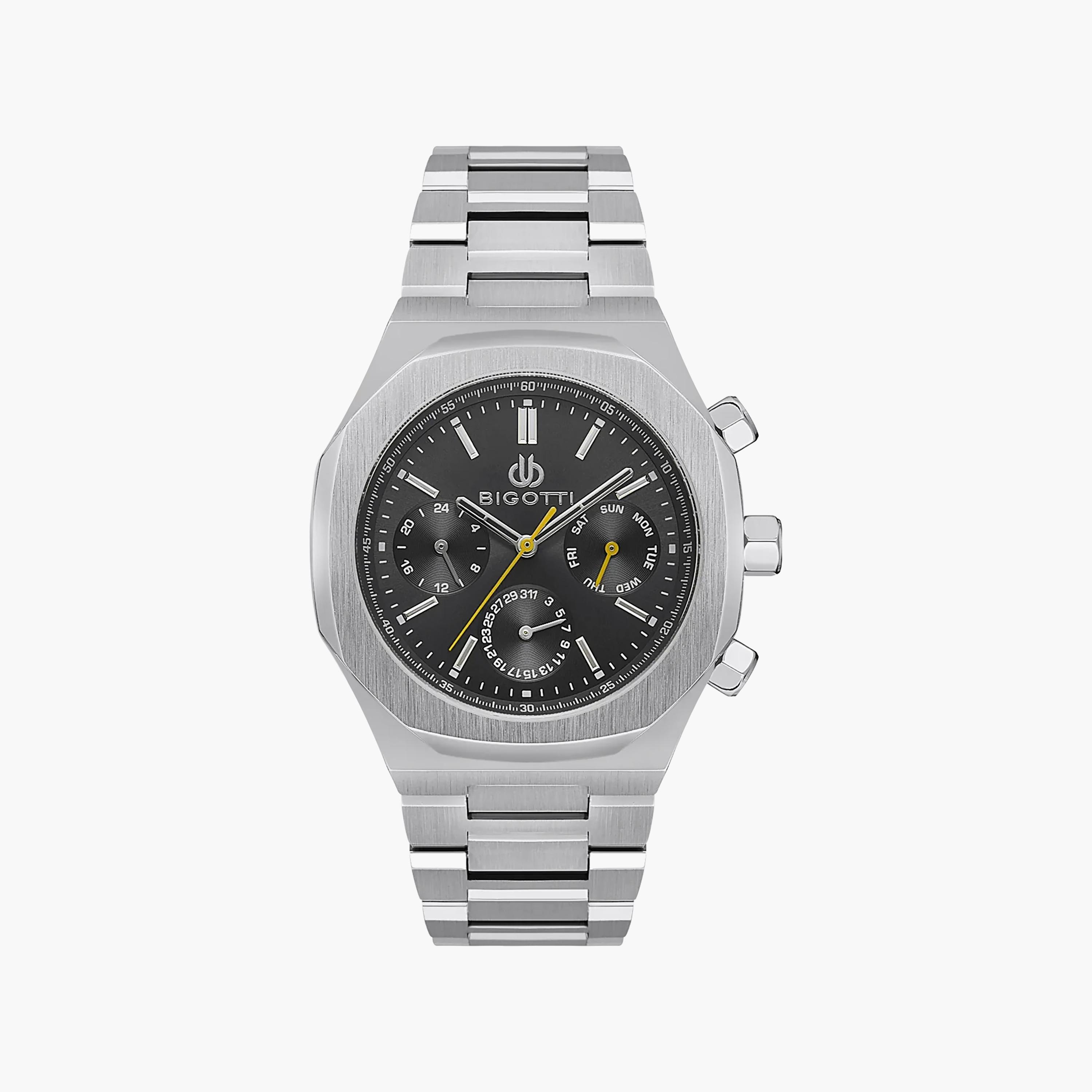 Bigotti Raffinato Silver Stainless Steel Watch for Women | BG.1.10548-2-women-watchesandjewellery-watches-image-1
