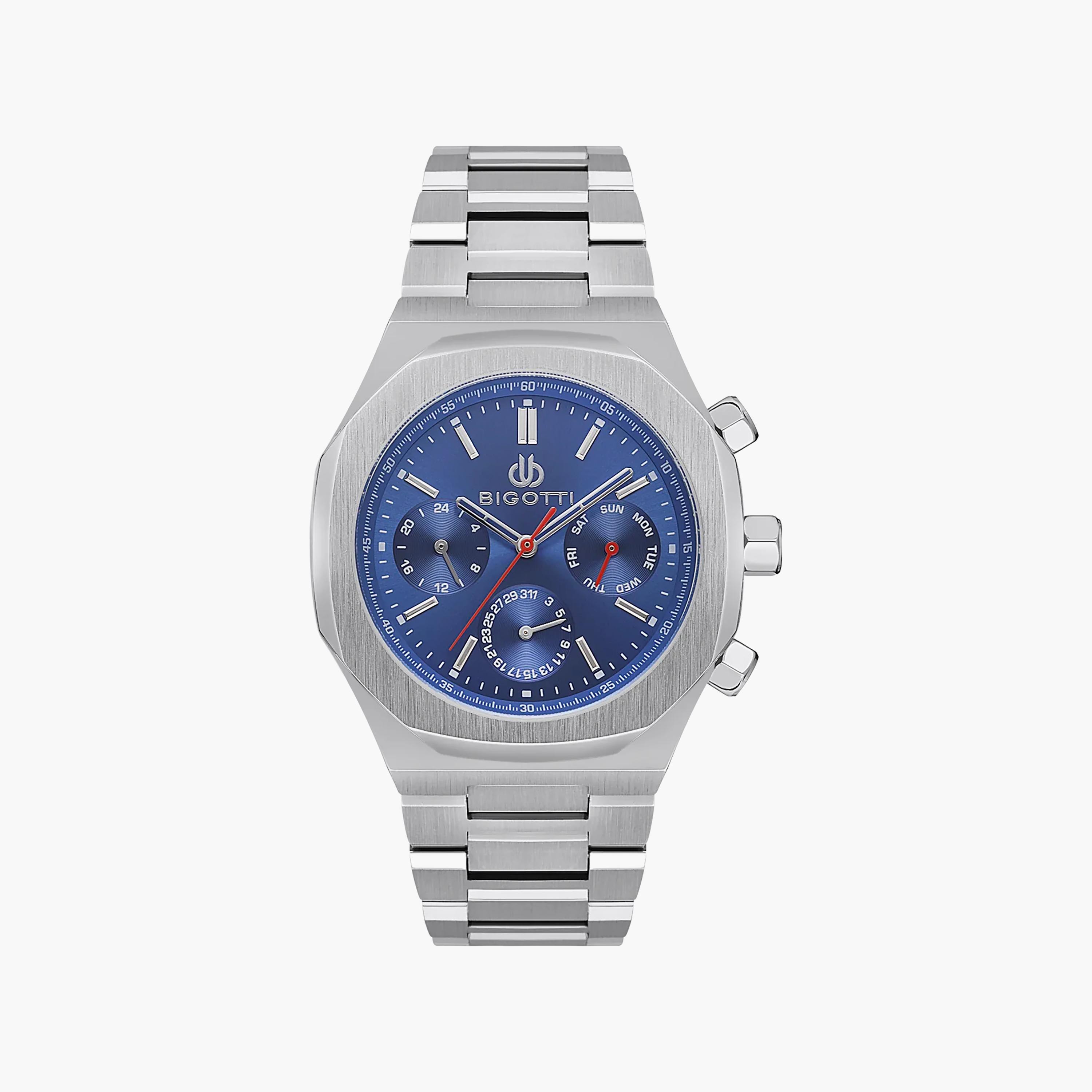 Bigotti Raffinato Silver Stainless Steel Watch for Women | BG.1.10548-3-women-watchesandjewellery-watches-image-1