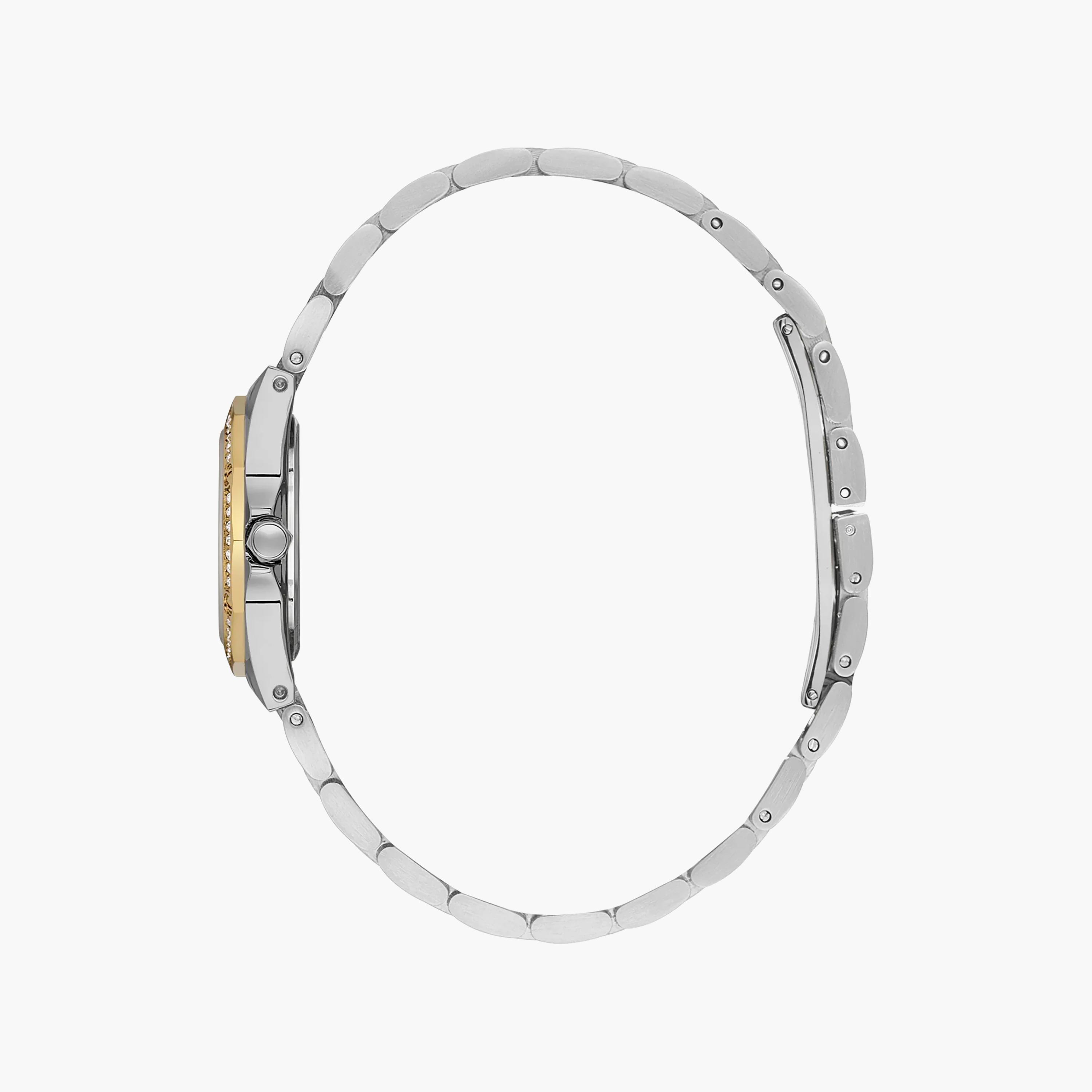 Bigotti Raffinato Silver and Gold Stainless Steel Watch for Women | BG.1.10656-5-women-watchesandjewellery-watches-image-2