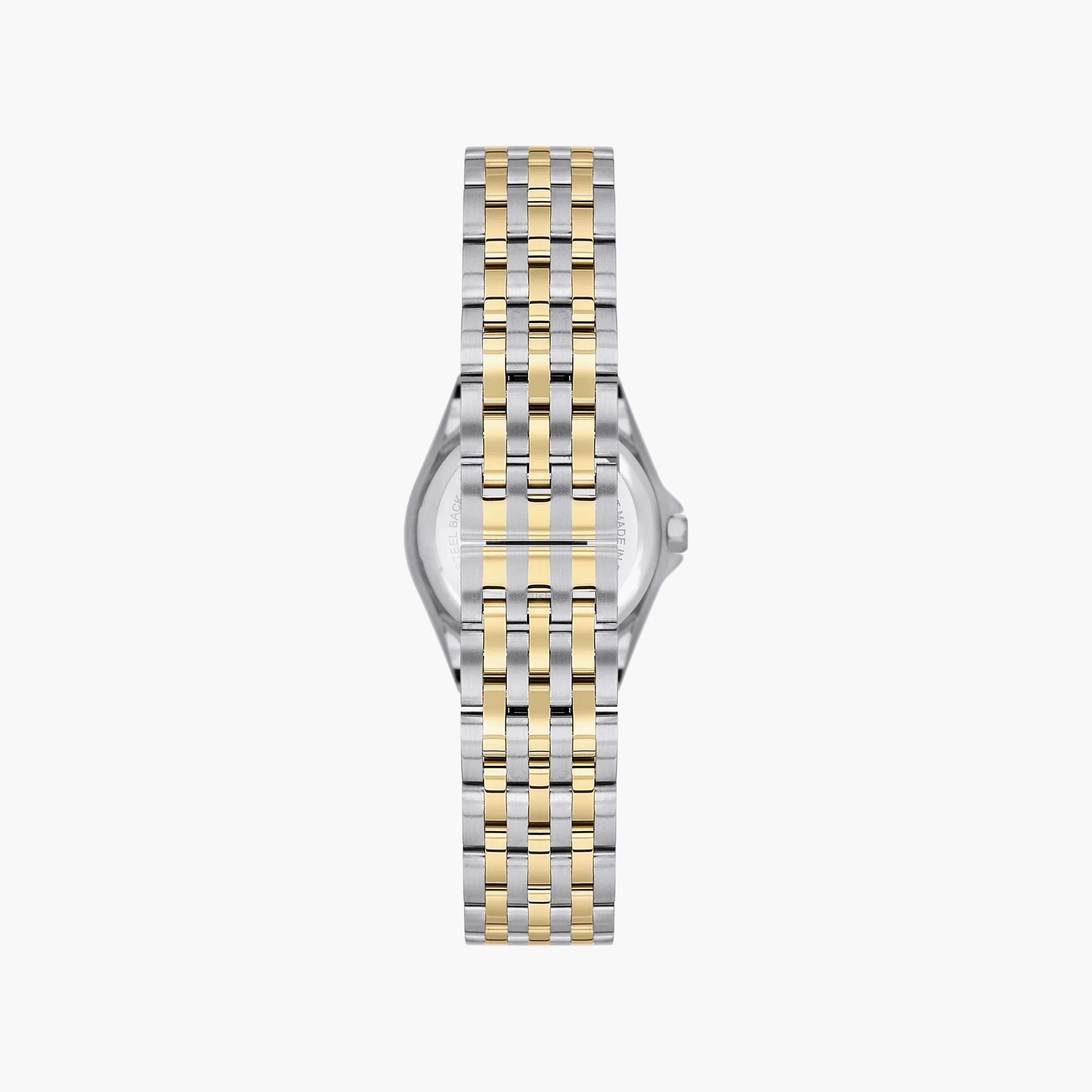 Bigotti Raffinato Silver and Gold Stainless Steel Watch for Women | BG.1.10656-5-women-watchesandjewellery-watches-image-4