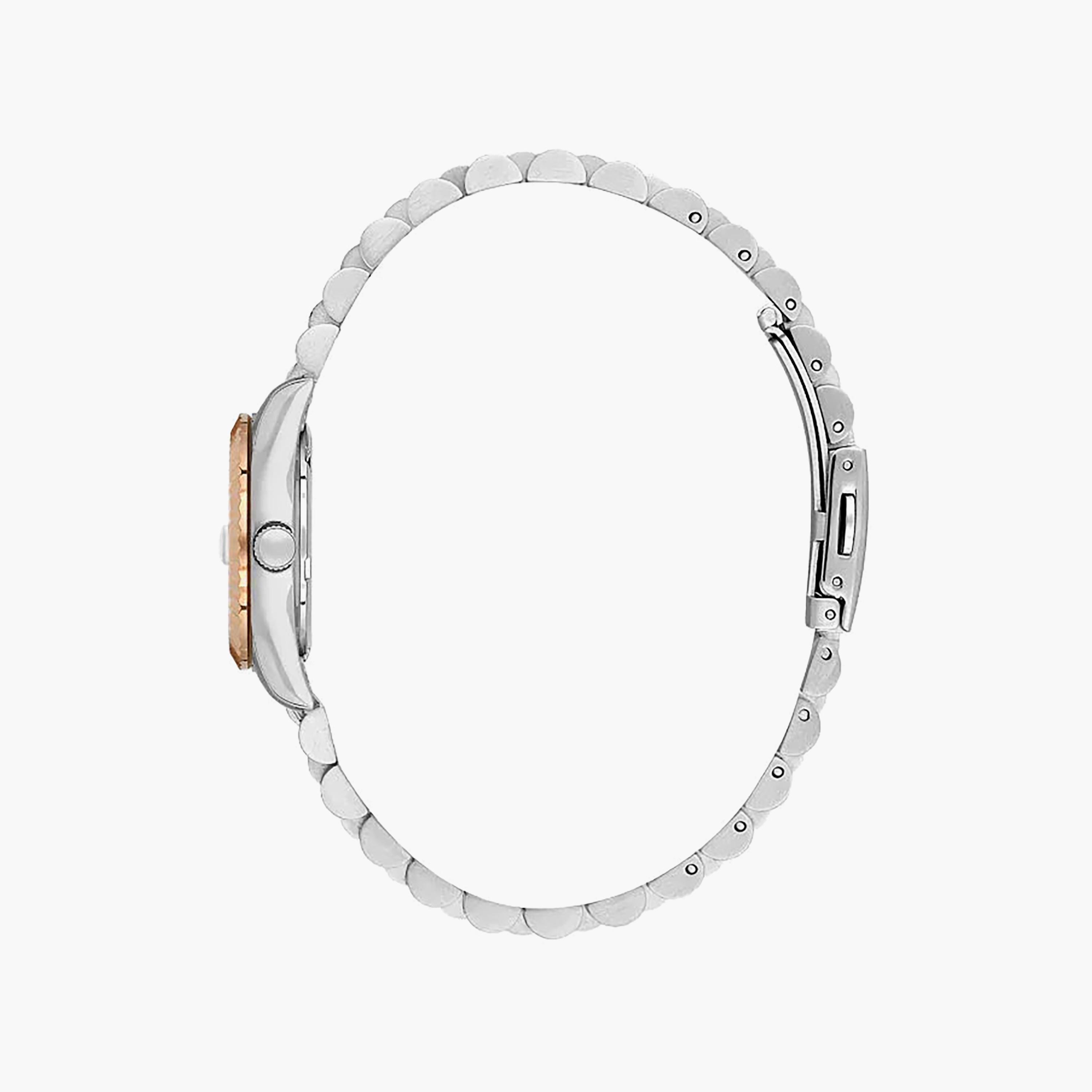 Daniel Klein Premium Silver and Rose Gold Stainless Steel Watch for Women | DK.1.14097-6-women-watchesandjewellery-watches-image-2