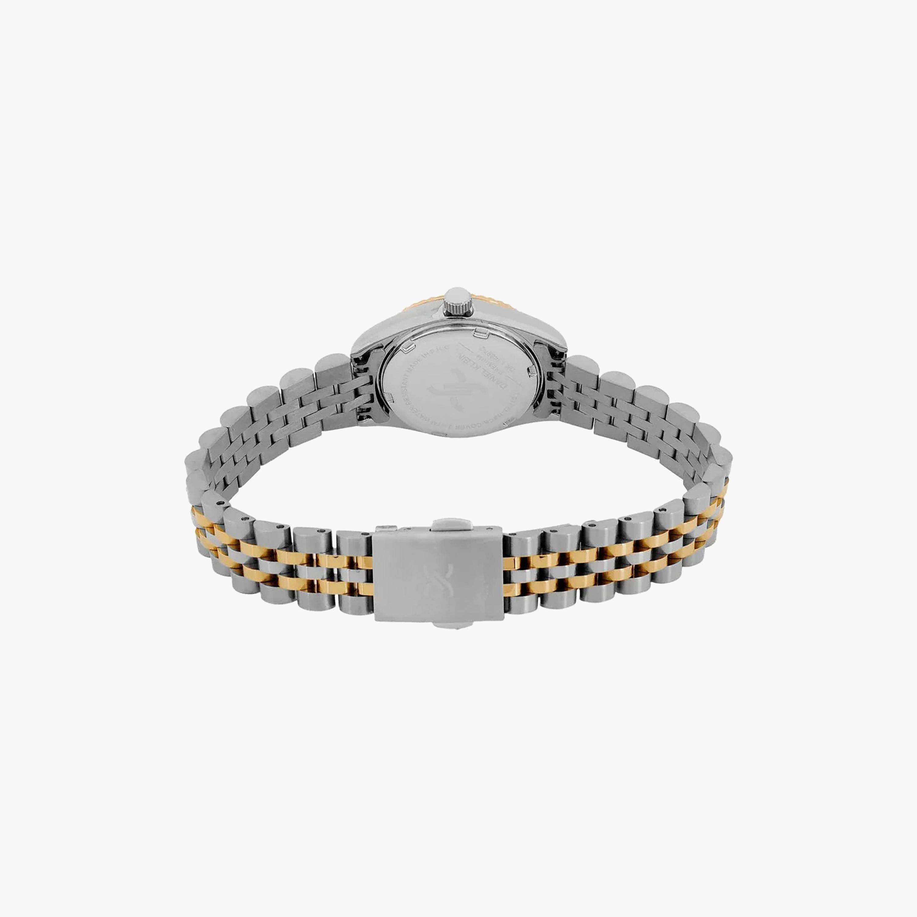 Daniel Klein Premium Silver and Rose Gold Stainless Steel Watch for Women | DK.1.14097-6-women-watchesandjewellery-watches-image-4