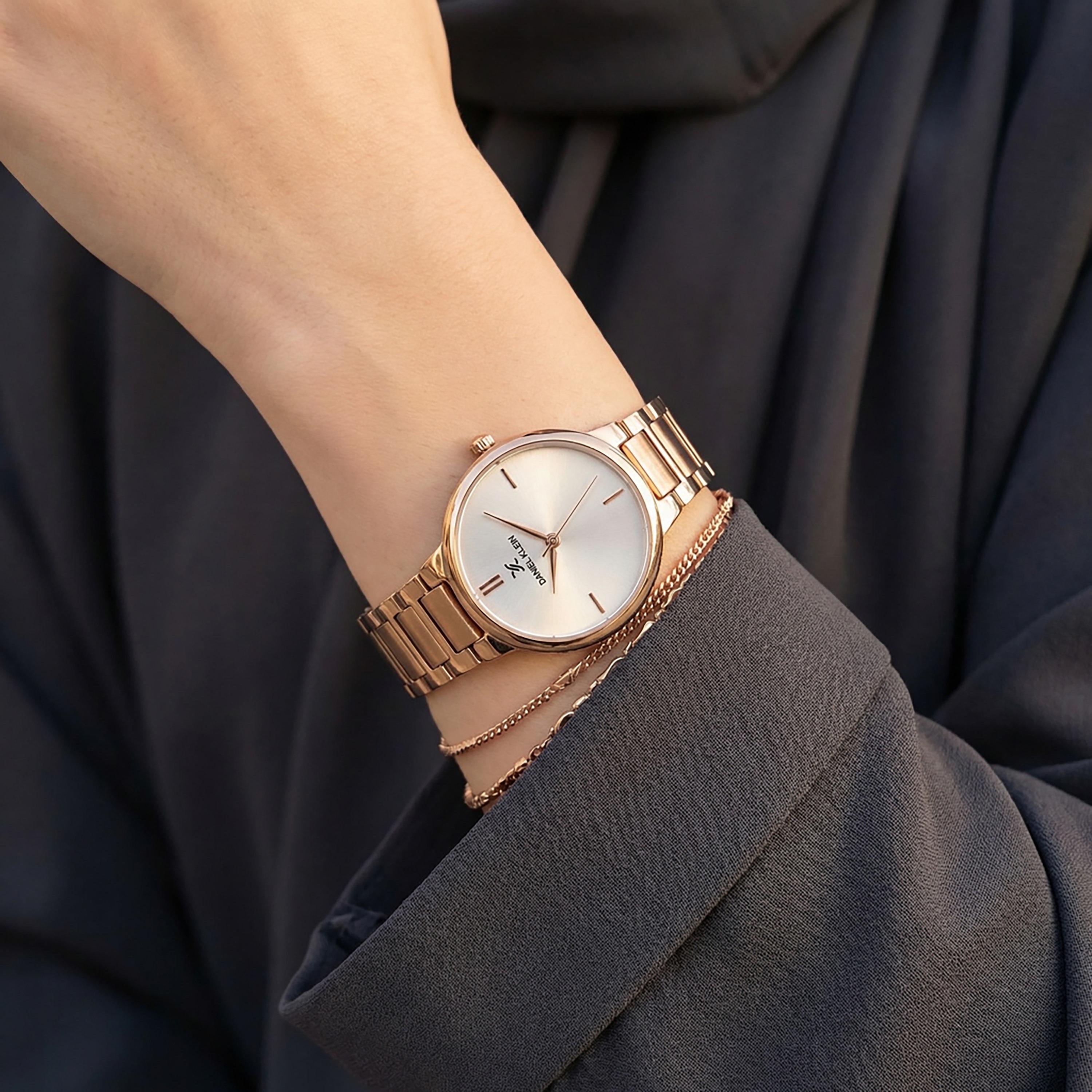 Daniel Klein Premium Rose Gold Stainless Steel Watch for Women | DK.1.14100-6-women-watchesandjewellery-watches-image-5