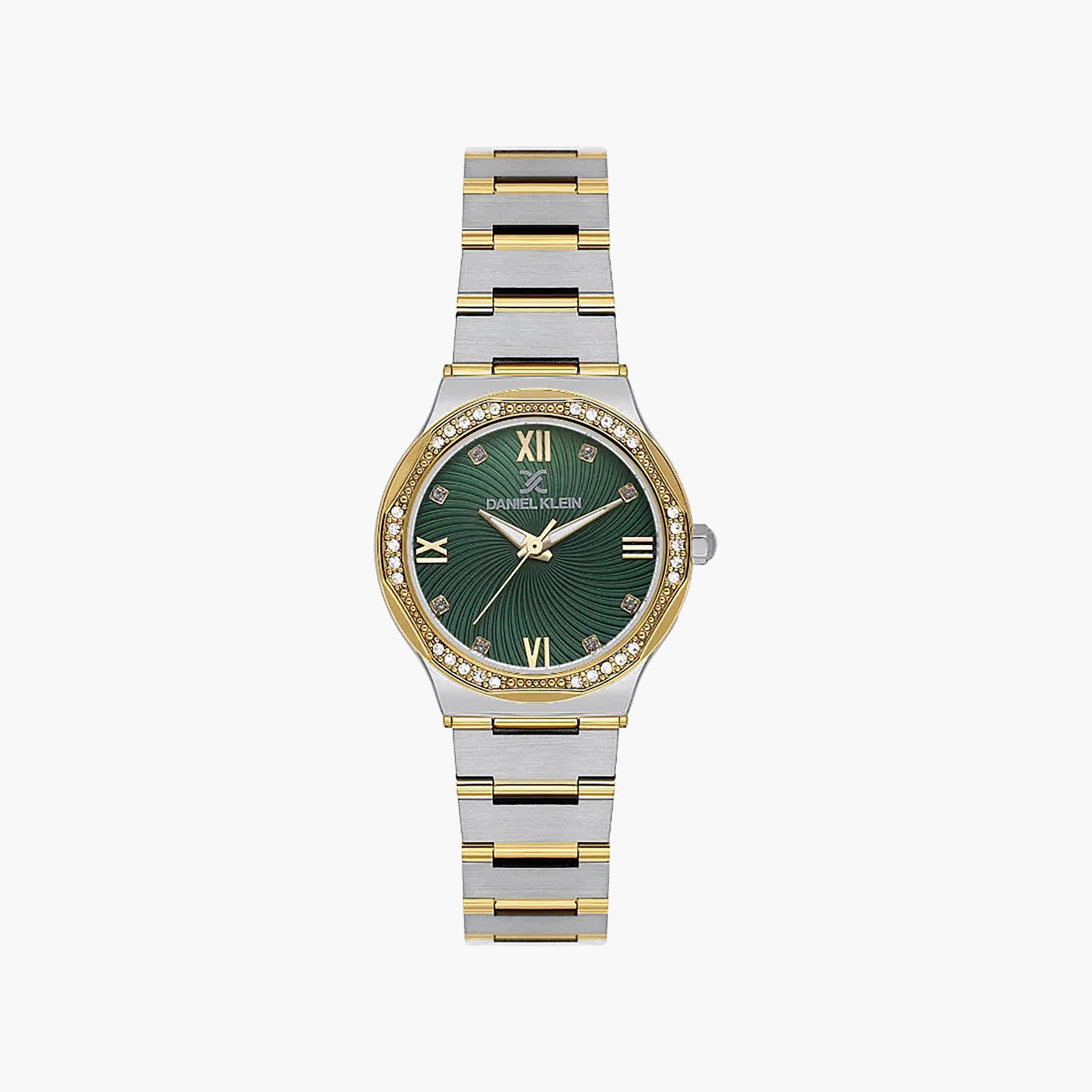 Daniel Klein Premium Silver and Gold Stainless Steel Watch for Women | DK.1.14101-4-women-watchesandjewellery-watches-image-1