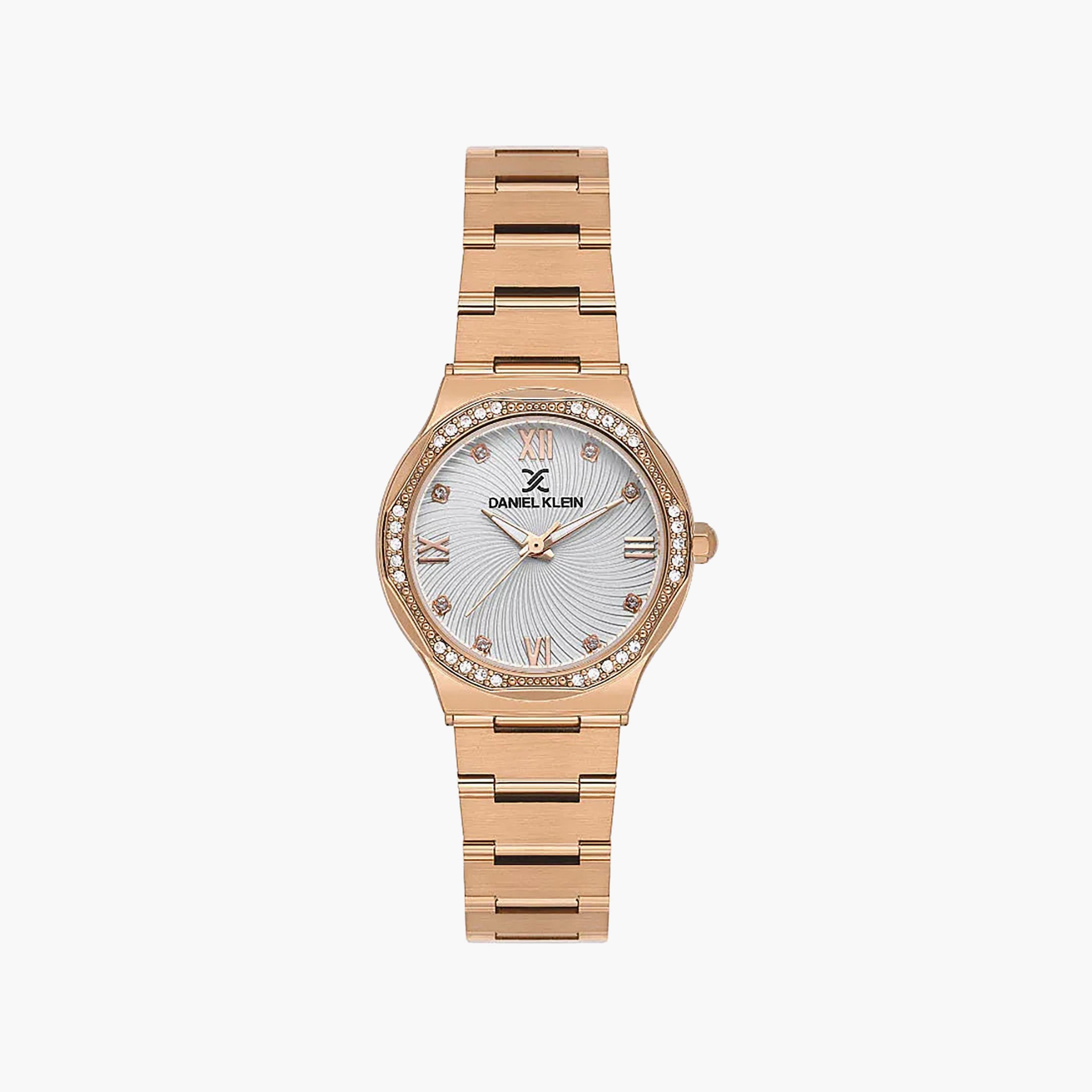 Daniel Klein Premium Rose Gold Stainless Steel Watch for Women | DK.1.14101-5-women-watchesandjewellery-watches-image-1
