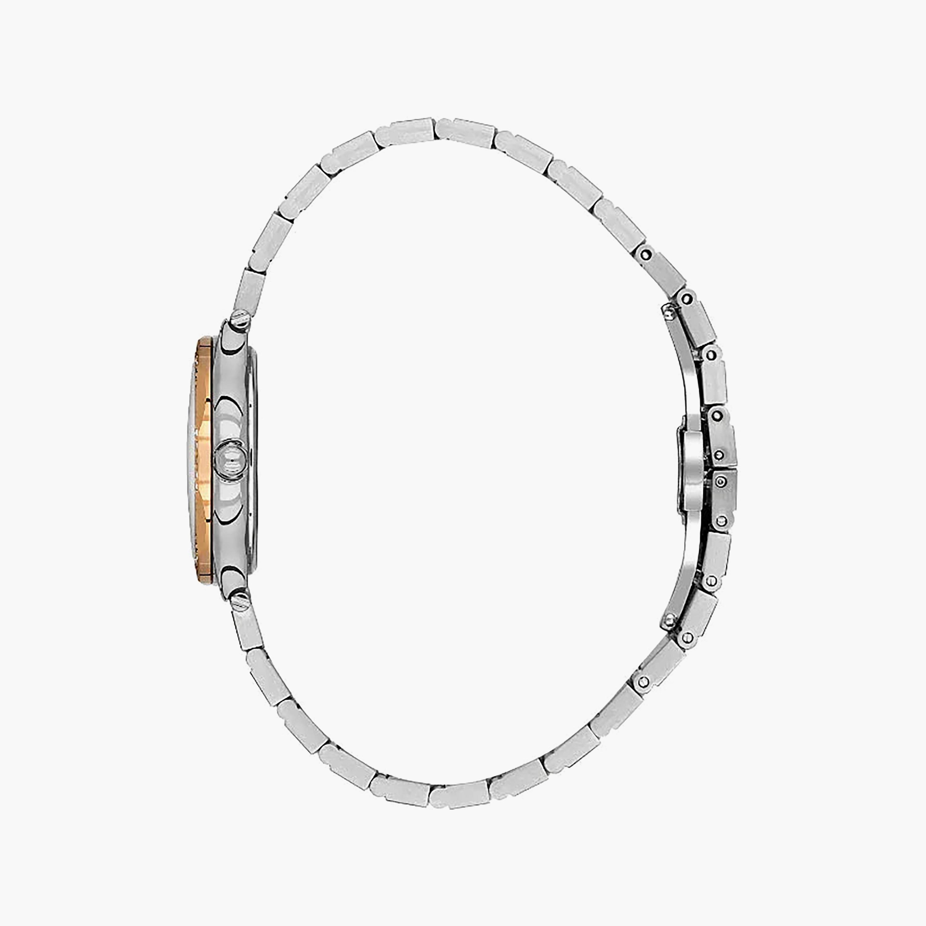 Daniel Klein Premium Silver and Rose Gold Stainless Steel Watch for Women | DK.1.14101-6-women-watchesandjewellery-watches-image-2
