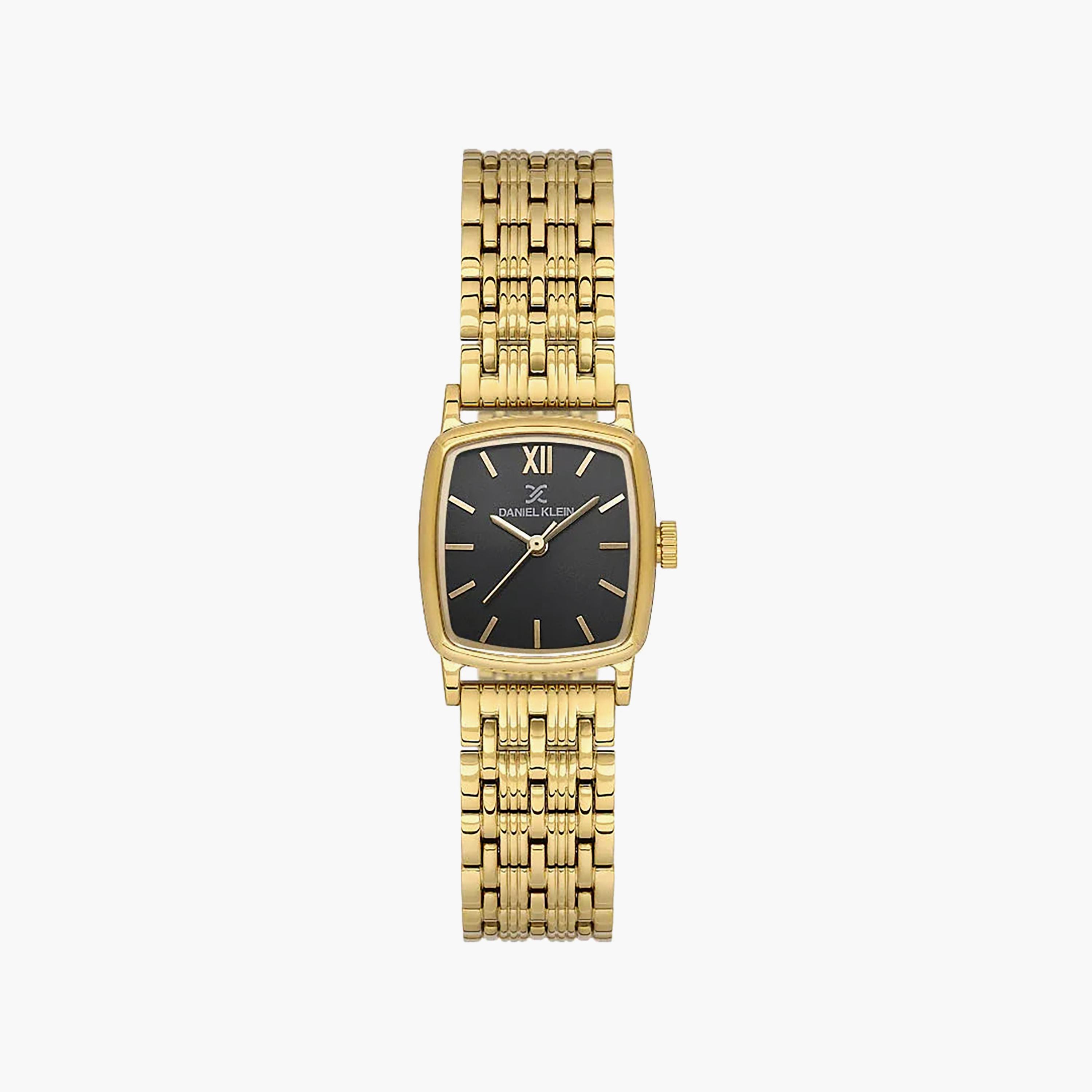 Daniel Klein Premium Gold Stainless Steel Watch for Women | DK.1.14102-2-women-watchesandjewellery-watches-image-1