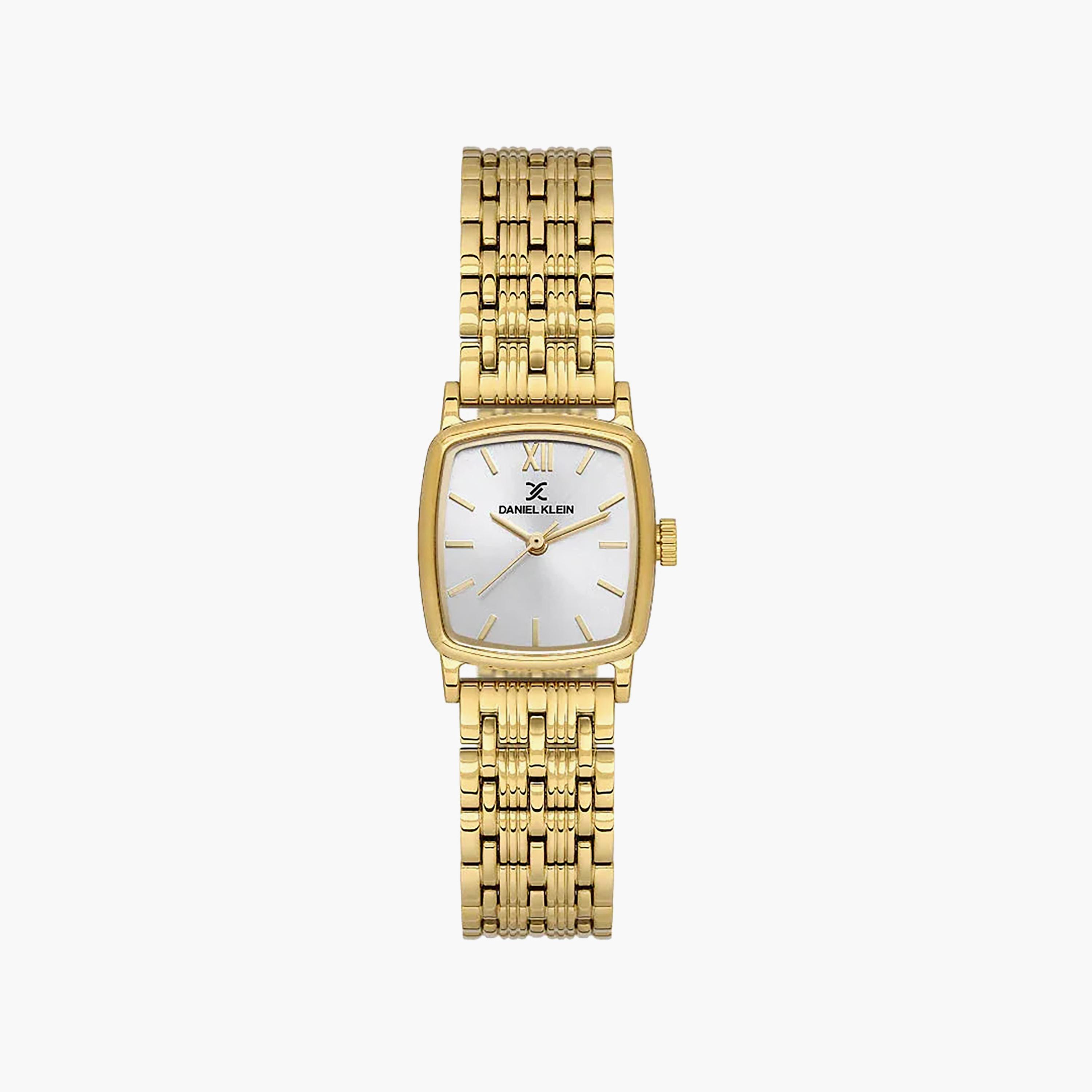Daniel Klein Premium Gold Stainless Steel Watch for Women | DK.1.14102-3-women-watchesandjewellery-watches-image-1