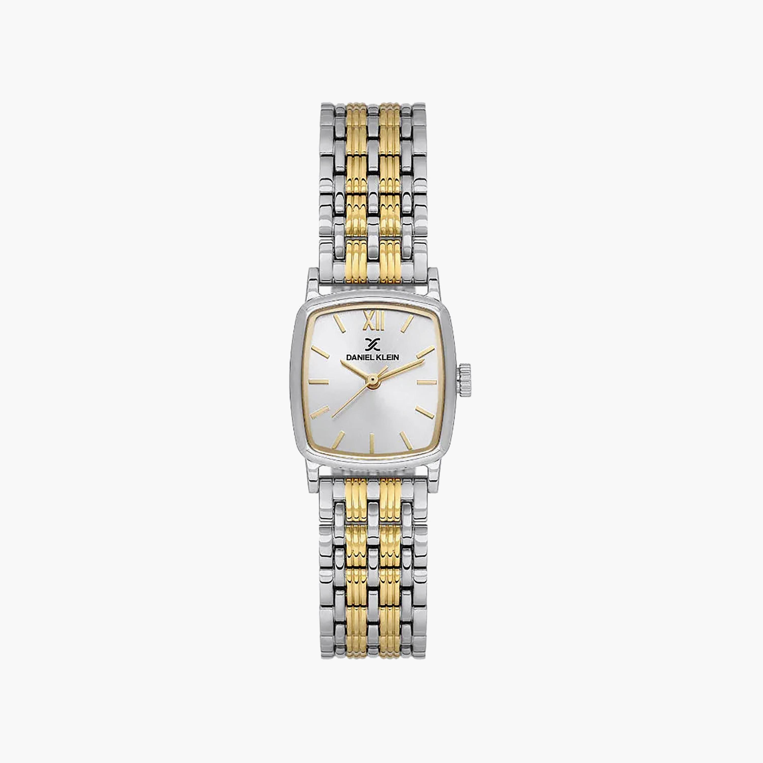 Daniel Klein Premium Silver and Gold Stainless Steel Watch for Women | DK.1.14102-4-women-watchesandjewellery-watches-image-1