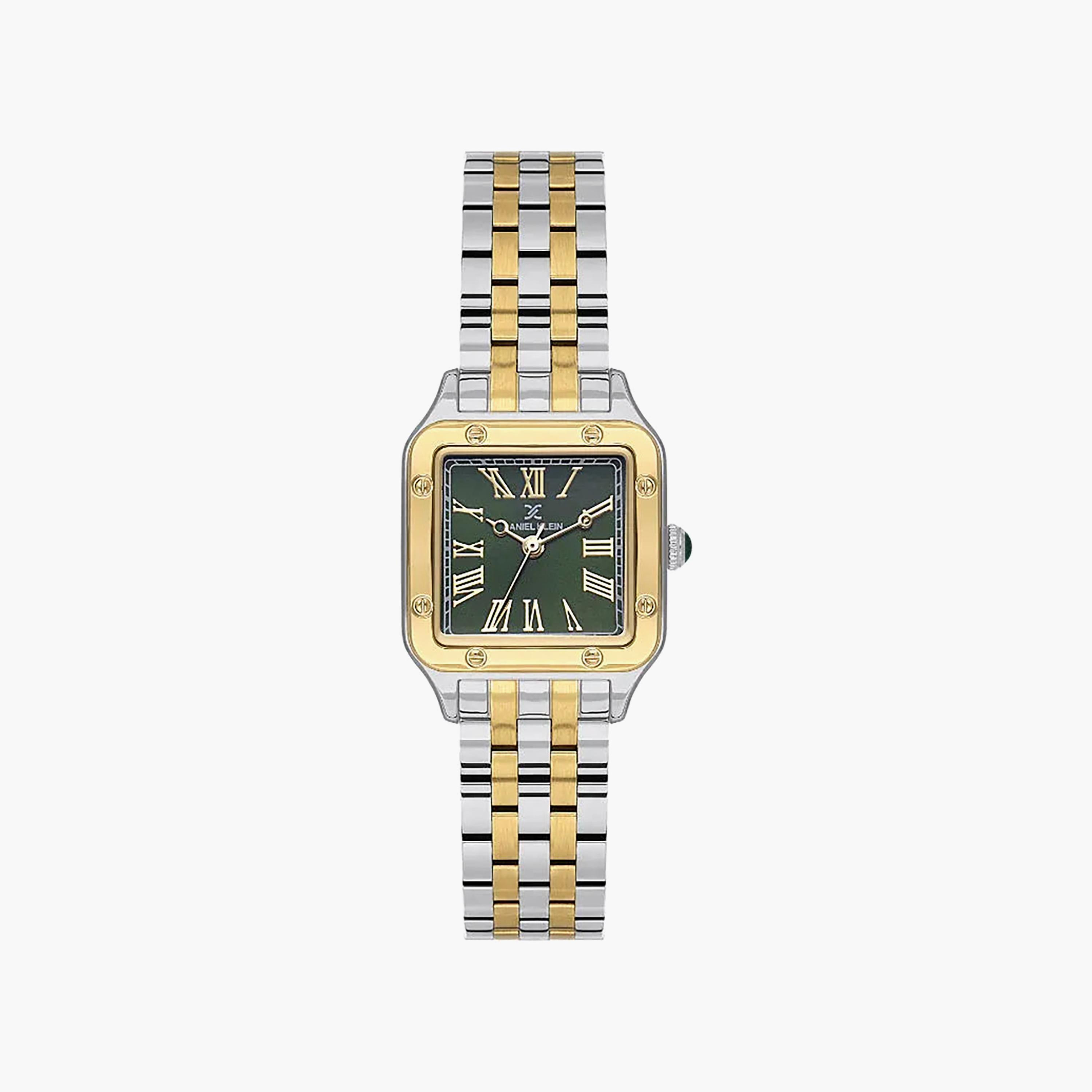 Daniel Klein Premium Silver and Gold Stainless Steel Watch for Women | DK.1.14104-5-women-watchesandjewellery-watches-image-1