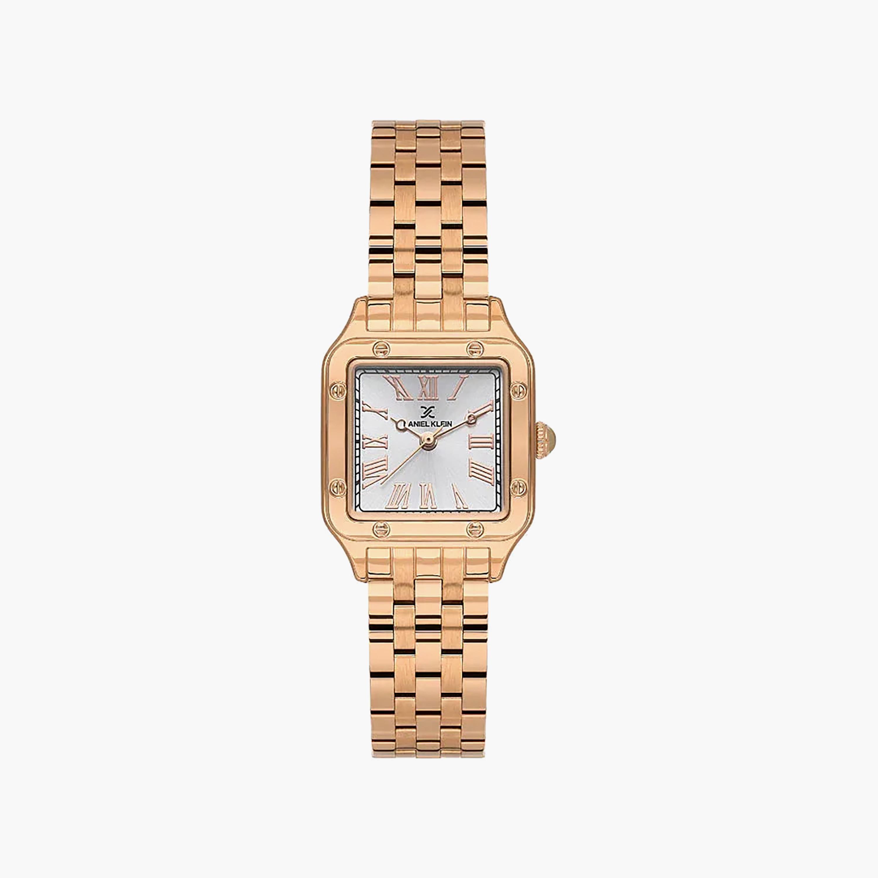Daniel Klein Premium Rose Gold Stainless Steel Watch for Women | DK.1.14104-6-women-watchesandjewellery-watches-image-1