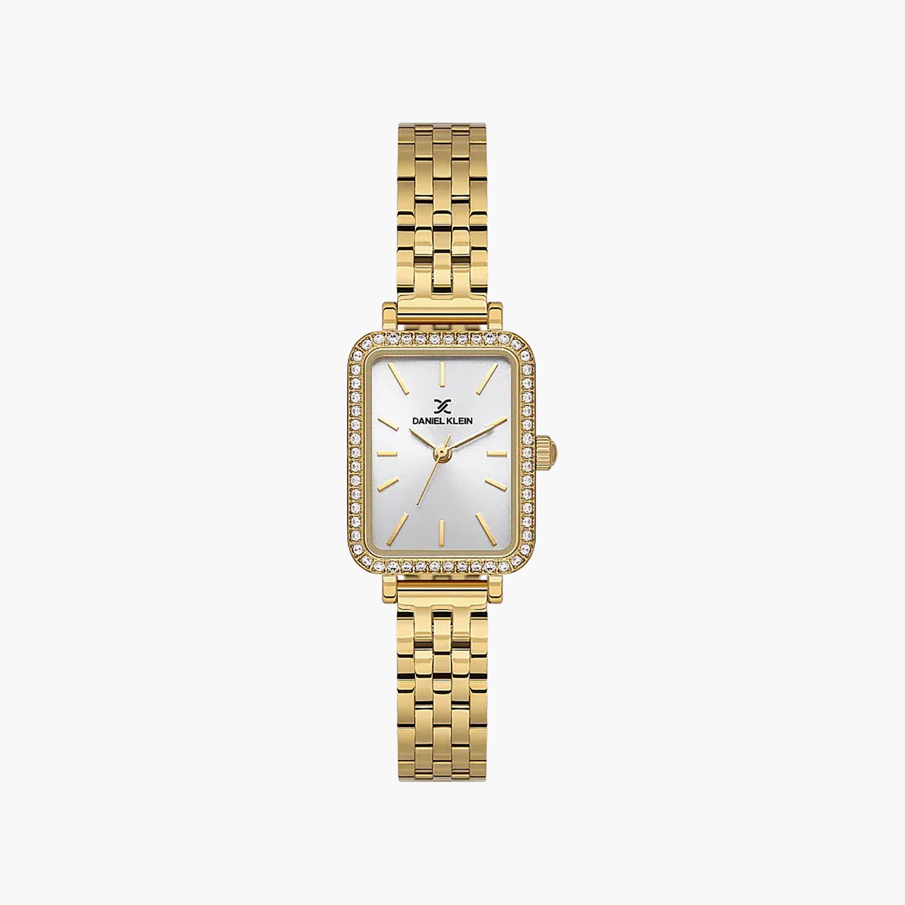 Daniel Klein Premium Gold Stainless Steel Watch for Women | DK.1.14105-2-women-watchesandjewellery-watches-image-1