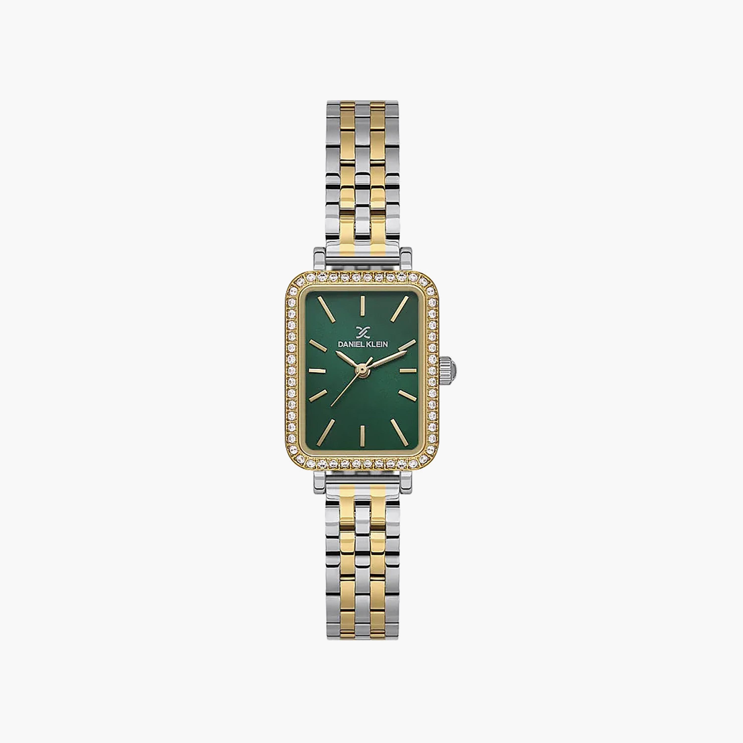 Daniel Klein Premium Silver and Gold Stainless Steel Watch for Women | DK.1.14105-3-women-watchesandjewellery-watches-image-1