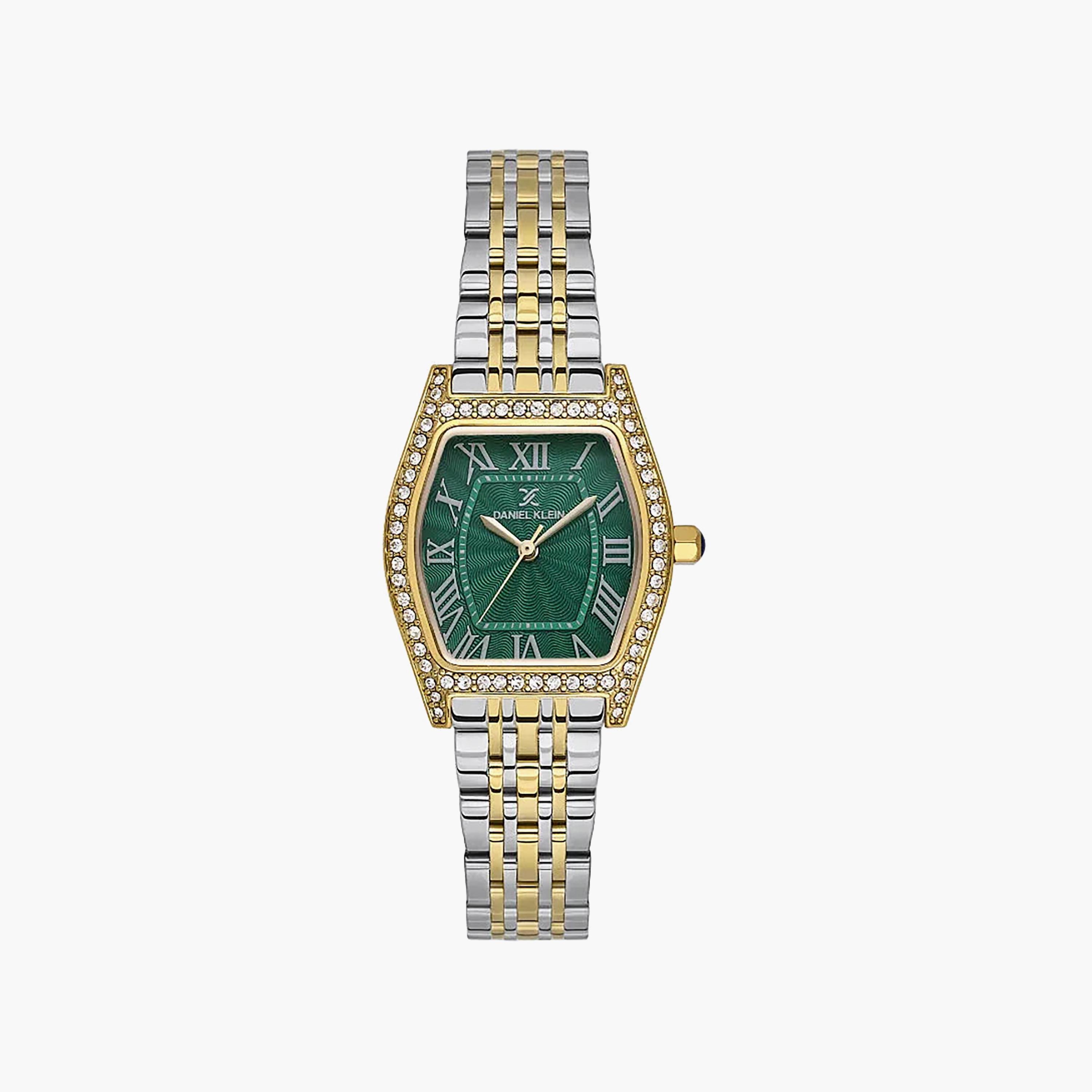 Daniel Klein Premium Silver and Gold Stainless Steel Watch for Women | DK.1.14106-4-women-watchesandjewellery-watches-image-1