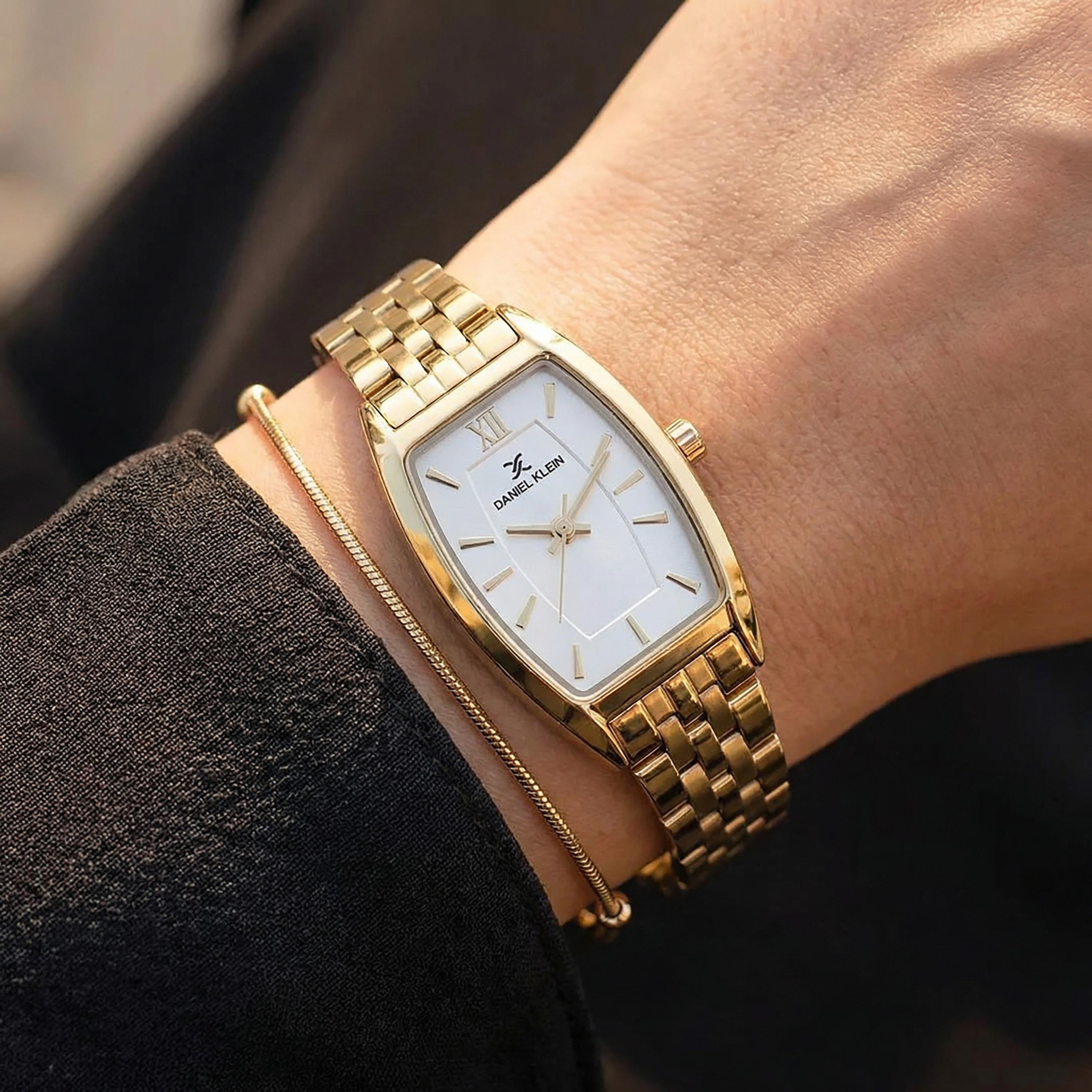 Daniel Klein Premium Gold Stainless Steel Watch for Women | DK.1.14107-3-women-watchesandjewellery-watches-image-3