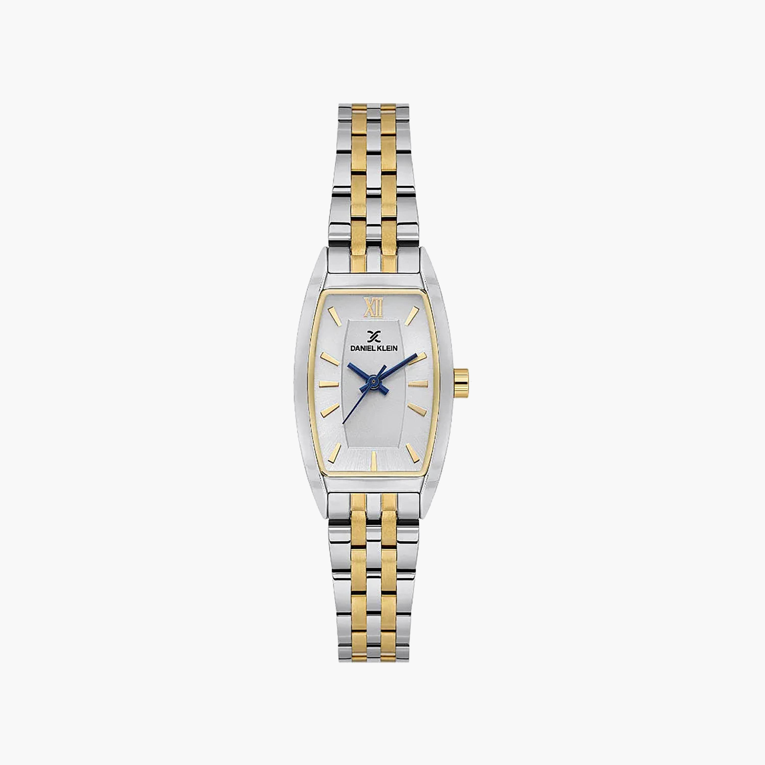 Daniel Klein Premium Silver and Gold Stainless Steel Watch for Women | DK.1.14107-4-women-watchesandjewellery-watches-image-1
