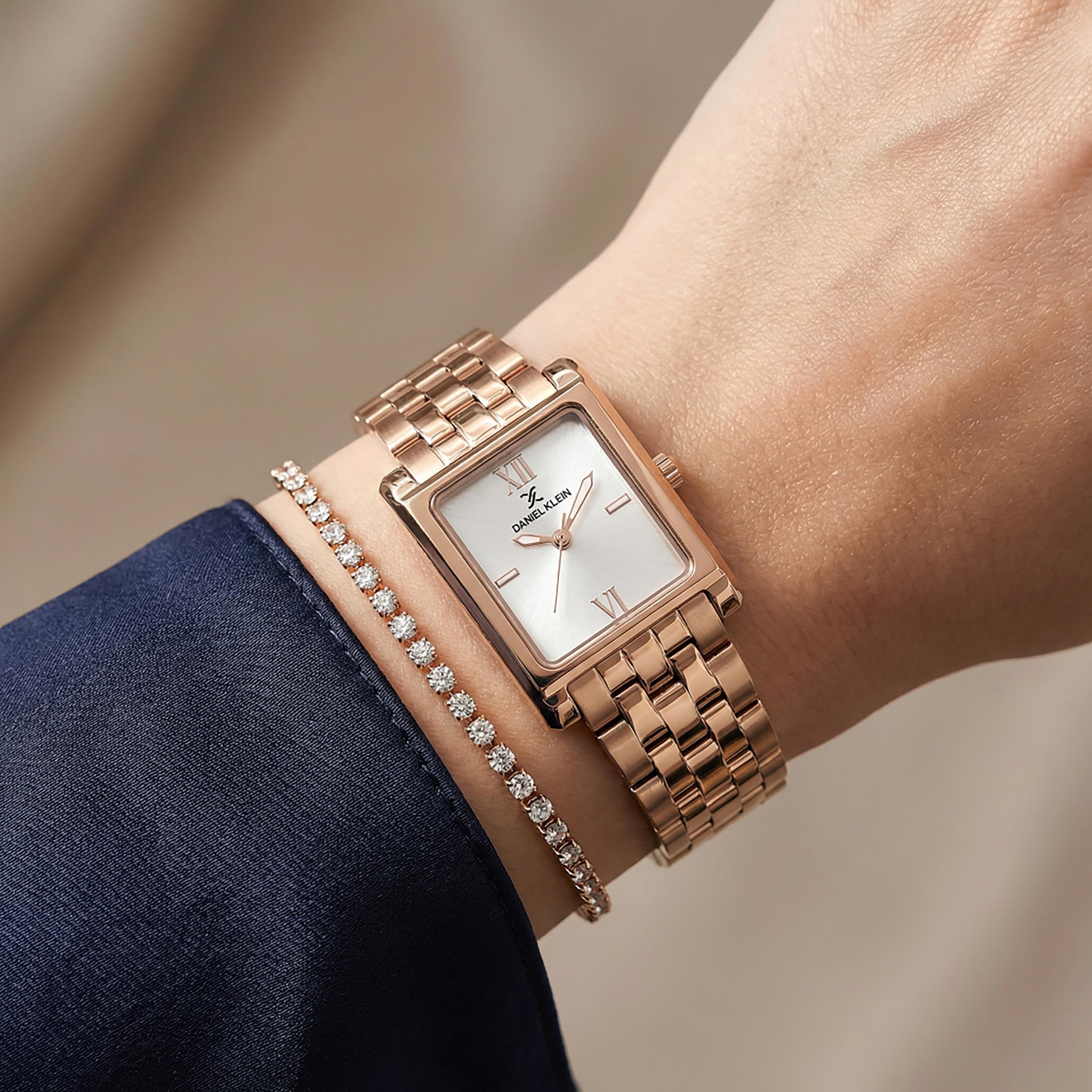 Daniel Klein Premium Rose Gold Stainless Steel Watch for Women | DK.1.14111-5-women-watchesandjewellery-watches-image-3