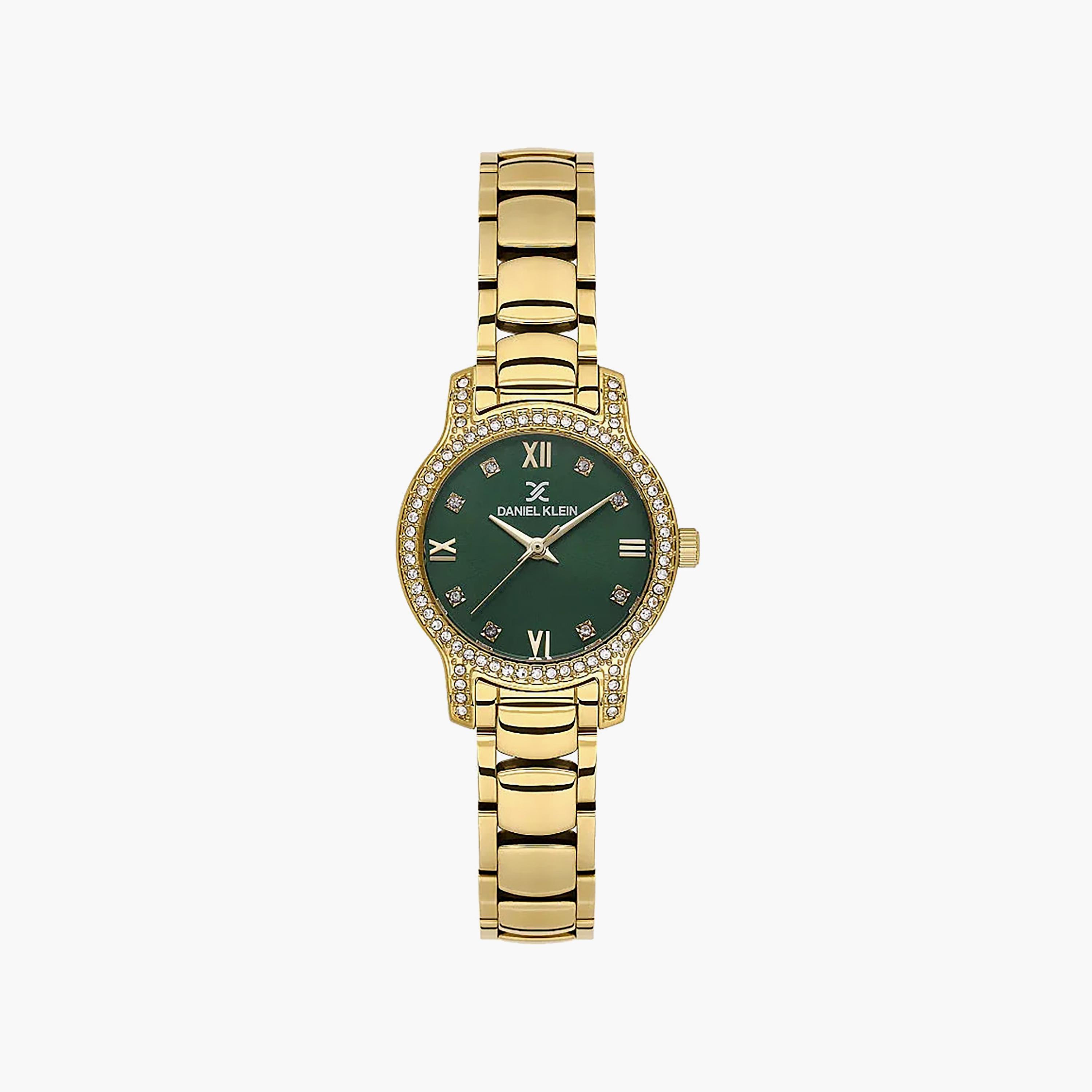 Daniel Klein Premium Gold Stainless Steel Watch for Women | DK.1.14118-2-women-watchesandjewellery-watches-image-1