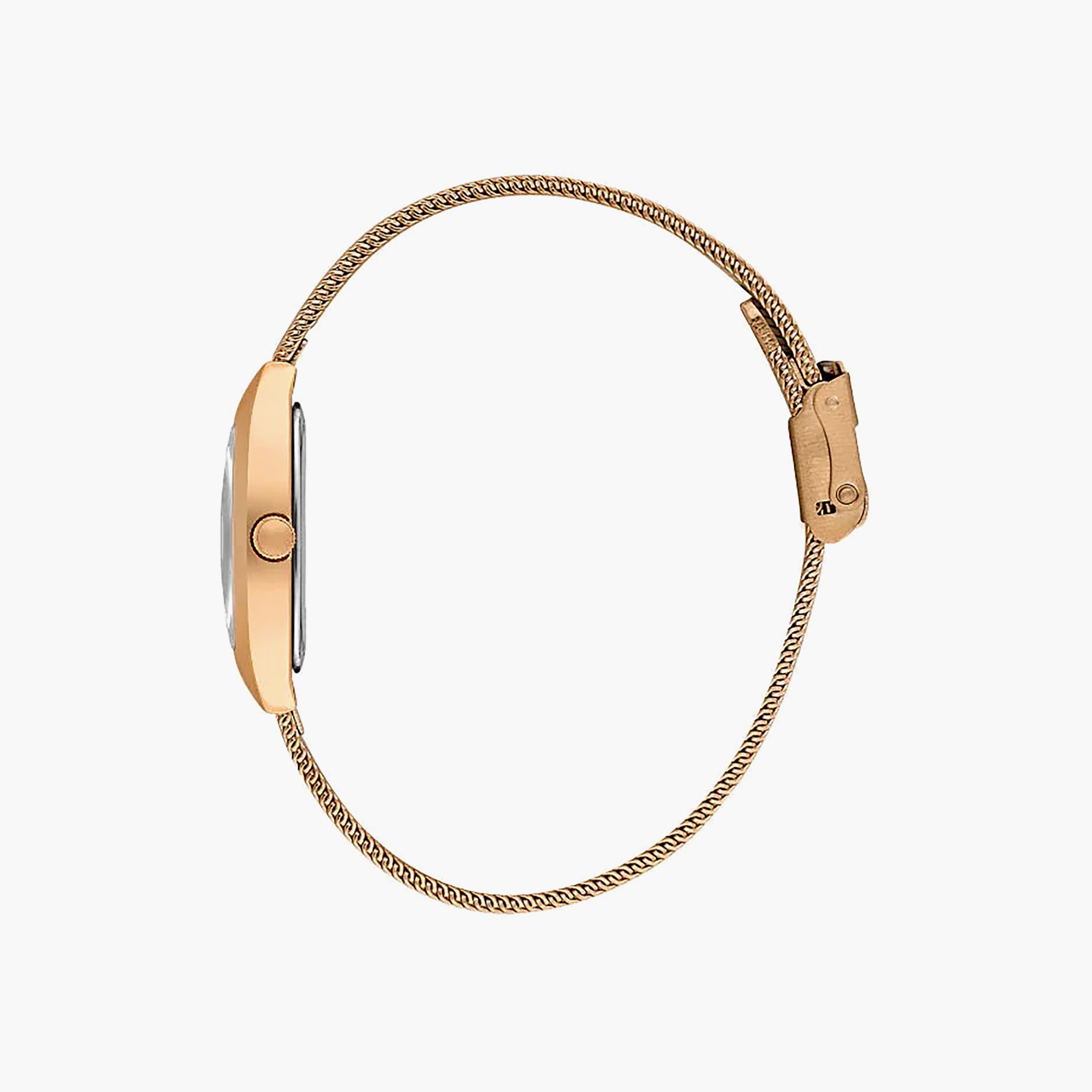 Daniel Klein Premium Rose Gold Mesh Band Watch for Women | DK.1.14119-5-women-watchesandjewellery-watches-image-2