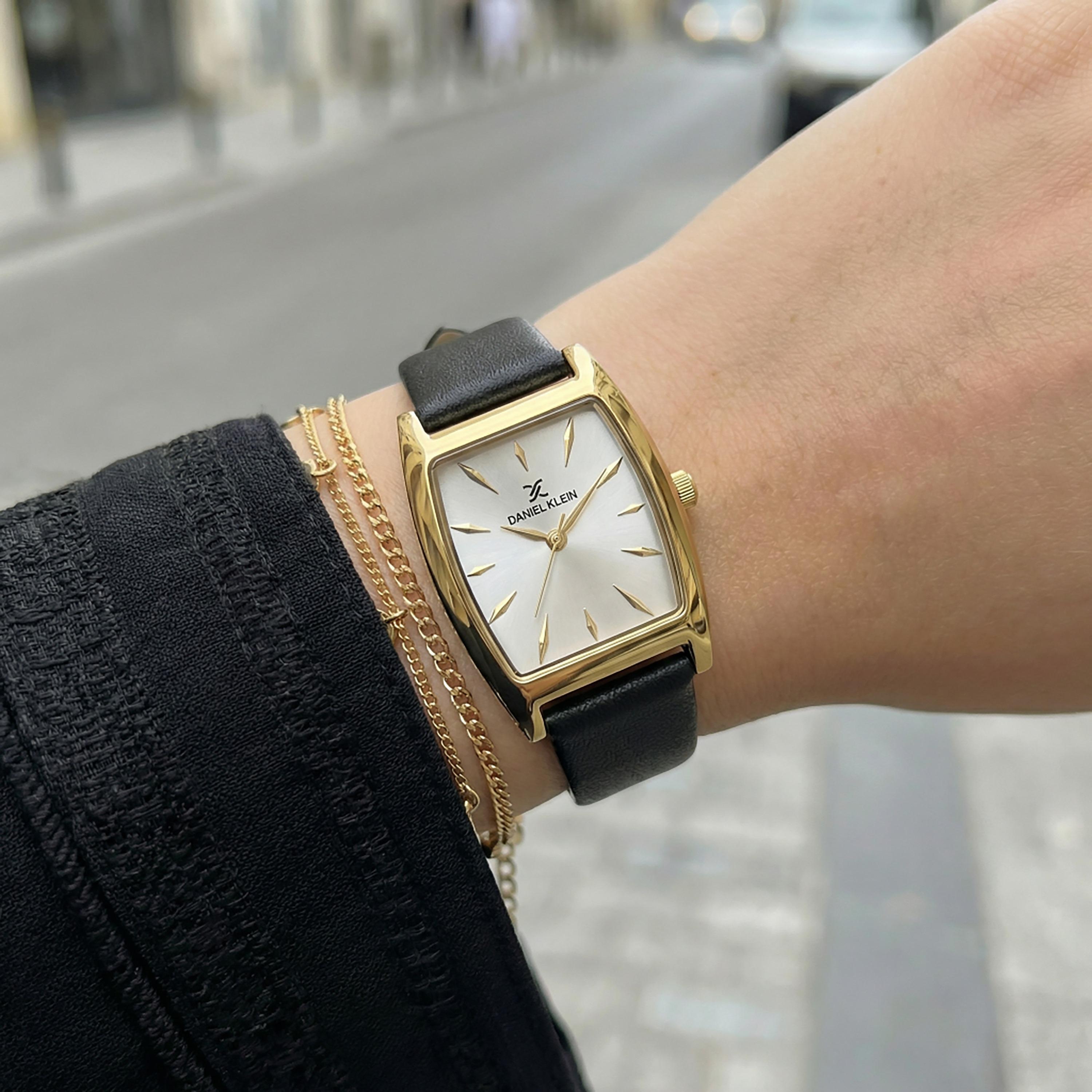 Daniel Klein Premium Black Leather Watch for Women | DK.1.14120-2-women-watchesandjewellery-watches-image-3