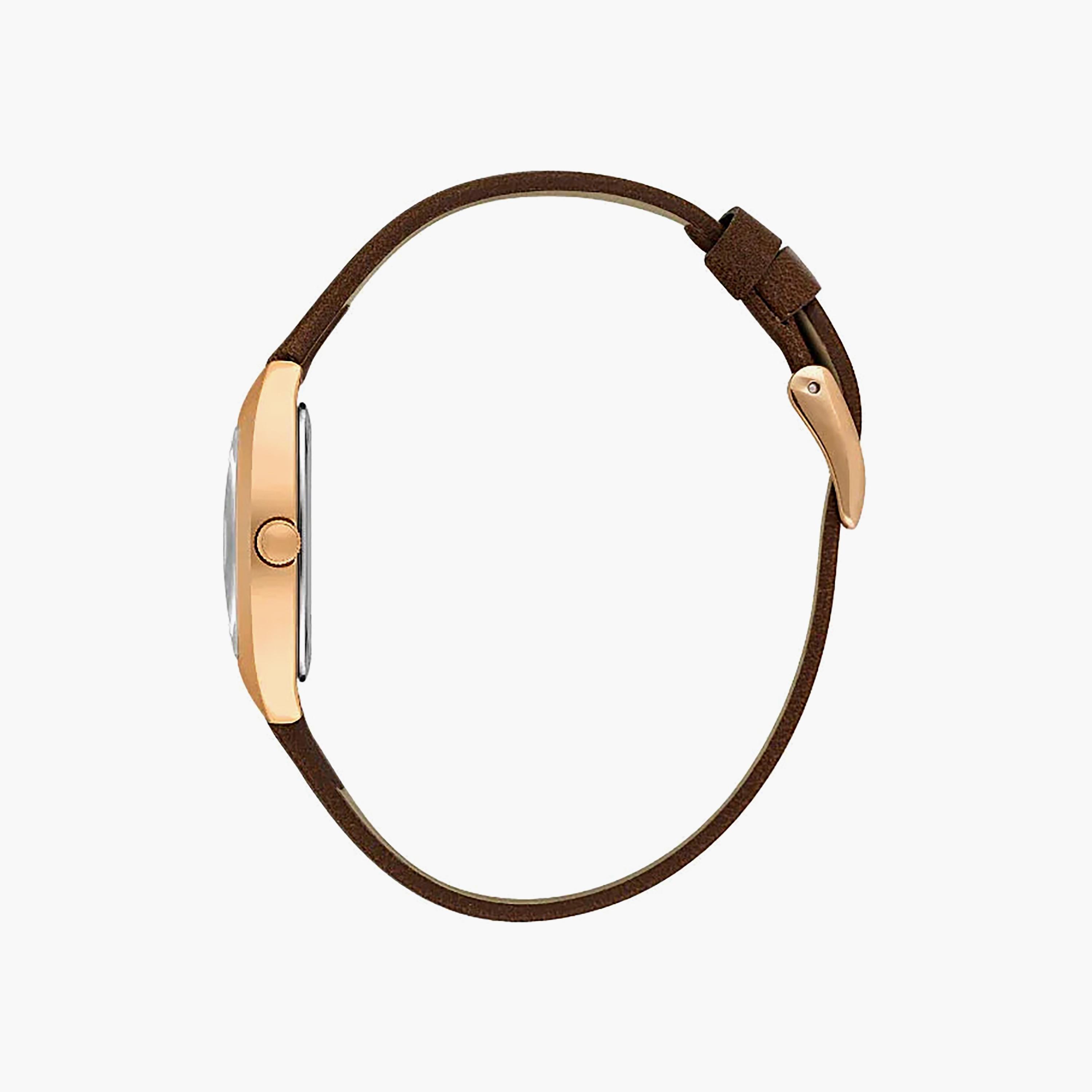 Daniel Klein Premium Dark Brown Leather Watch for Women | DK.1.14120-6-women-watchesandjewellery-watches-image-2