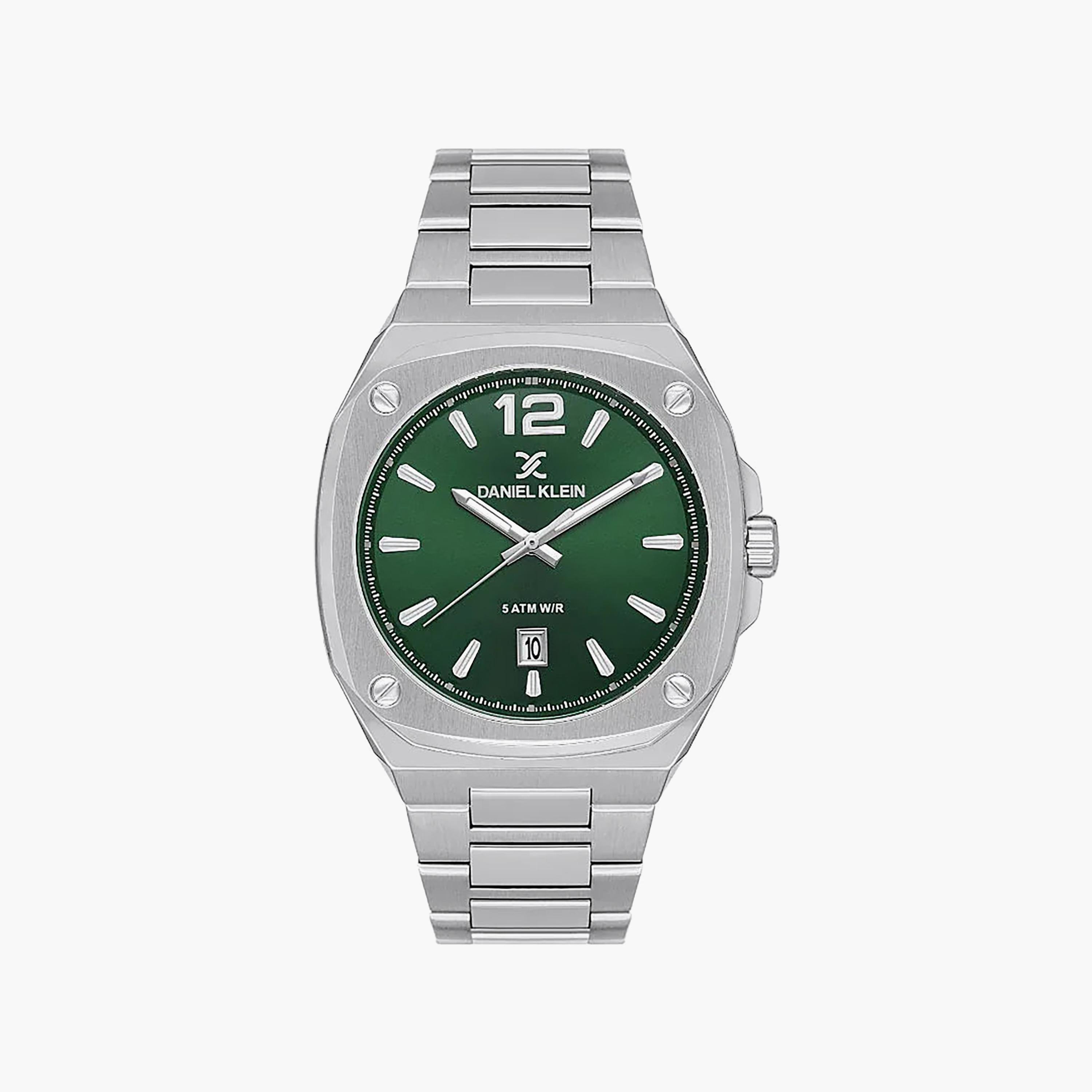 ساعة دانيال كلاين بريميوم فضية من الفولاذ المقاوم للصدأ للرجال | DK.1.14147-3-men-watchesandjewellery-watches-image-1
