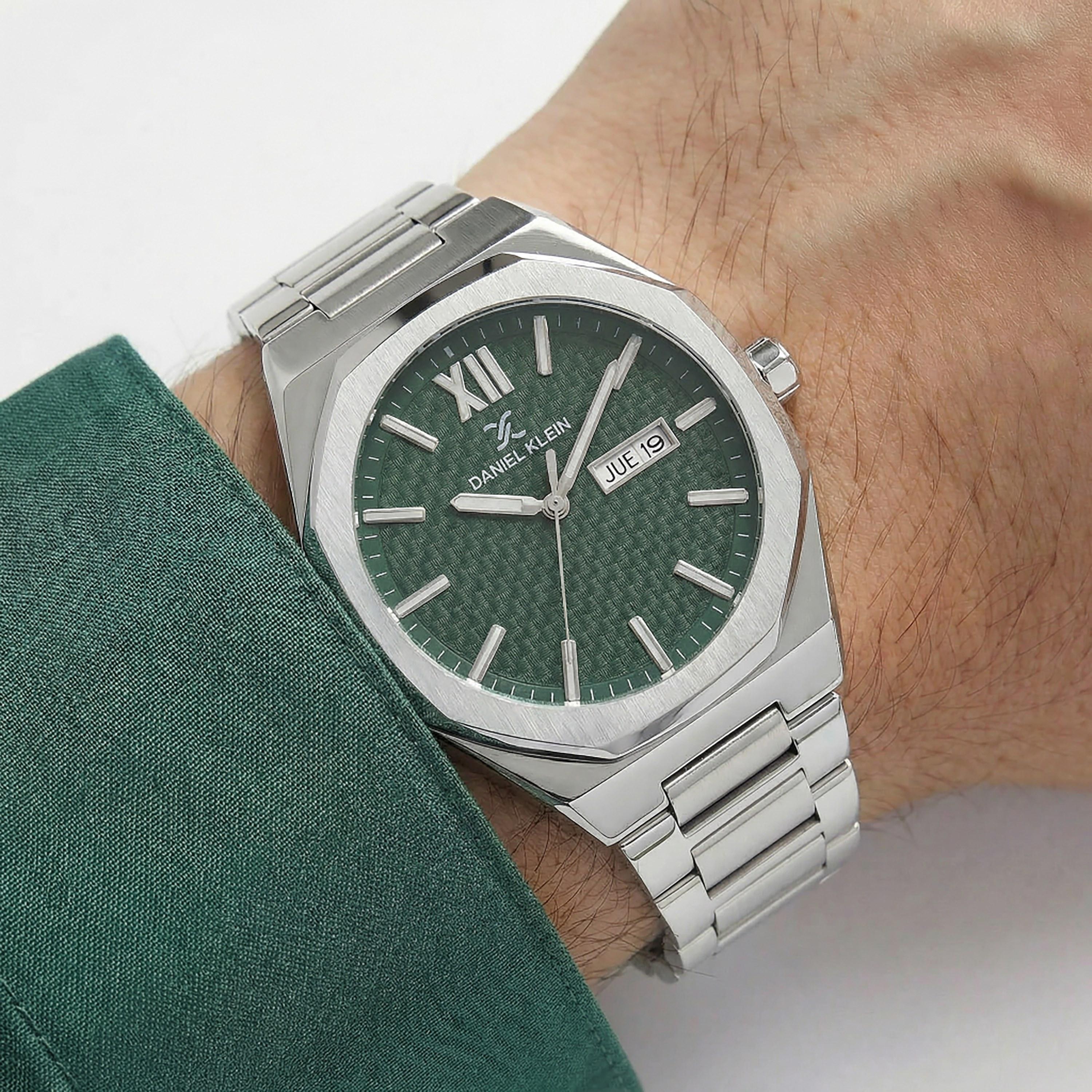 ساعة دانيال كلاين بريميوم فضية من الفولاذ المقاوم للصدأ للرجال | DK.1.14149-3-men-watchesandjewellery-watches-image-3