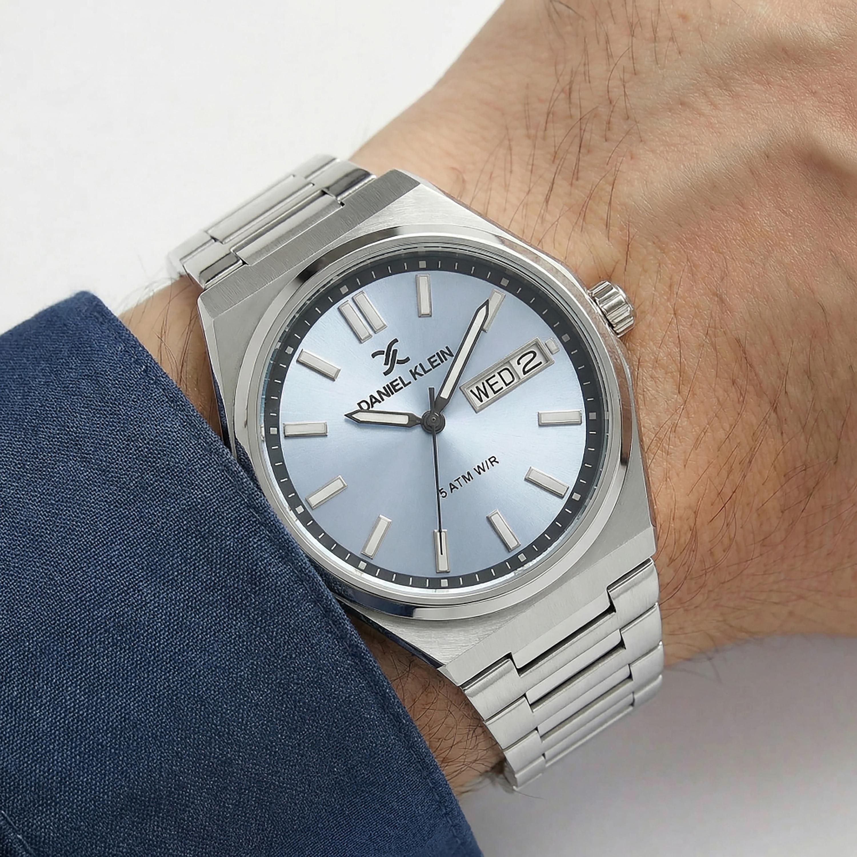 ساعة دانيال كلاين بريميوم فضية من الفولاذ المقاوم للصدأ للرجال | DK.1.14150-6-men-watchesandjewellery-watches-image-5