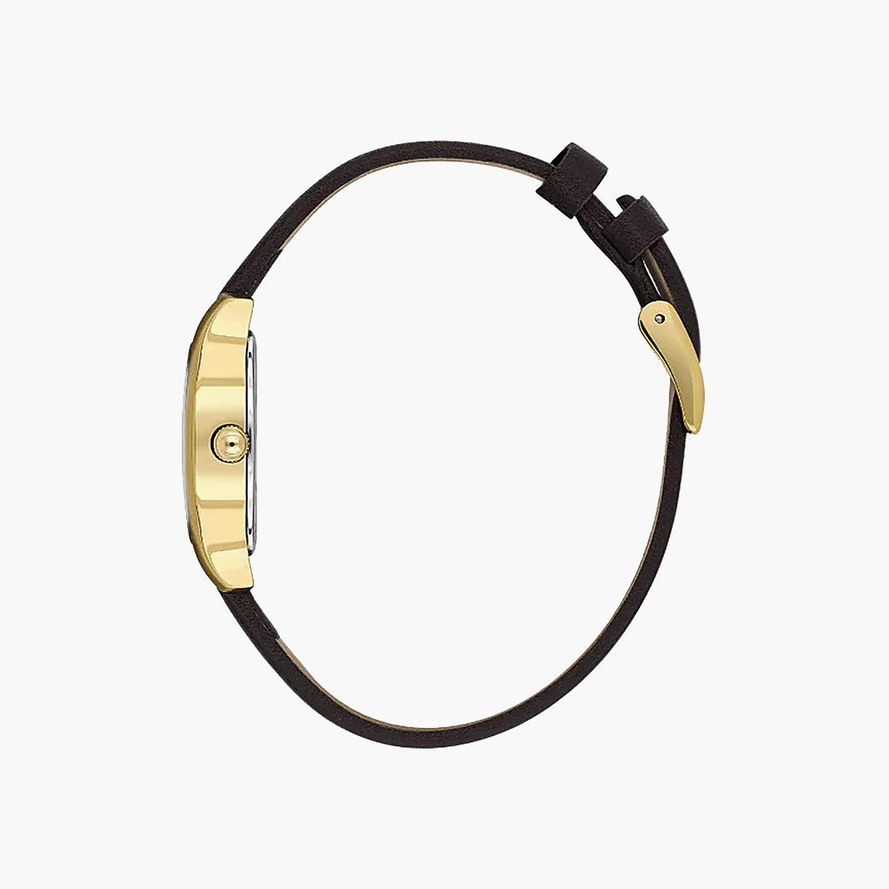 ساعة دانيال كلاين الفاخرة للنساء، مصنوعة من الجلد البني الداكن | DK.1.14152-2-women-watchesandjewellery-watches-image-2