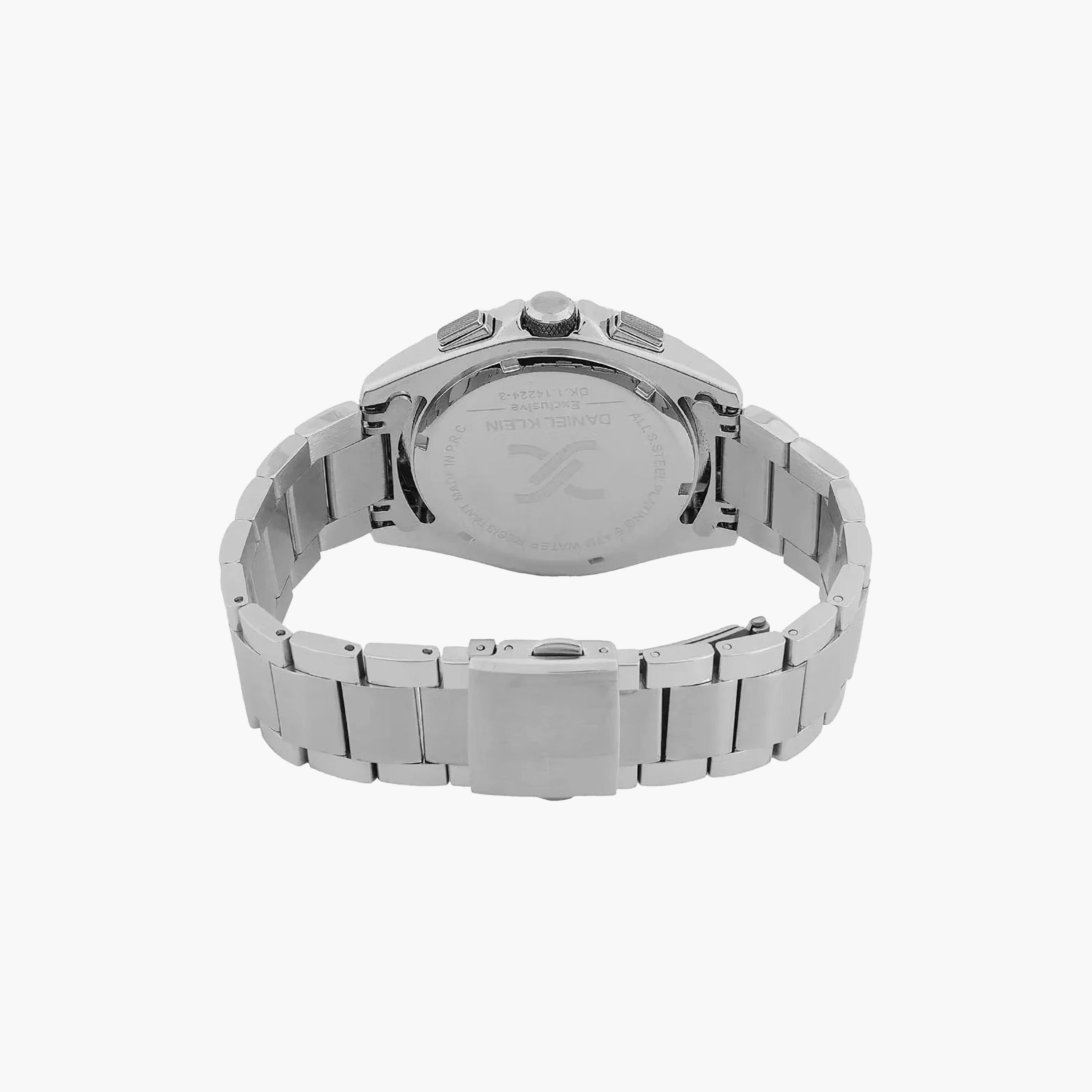 ساعة دانيال كلاين الحصرية للرجال من الفولاذ المقاوم للصدأ الفضي | DK.1.14224-3-men-watchesandjewellery-watches-image-4
