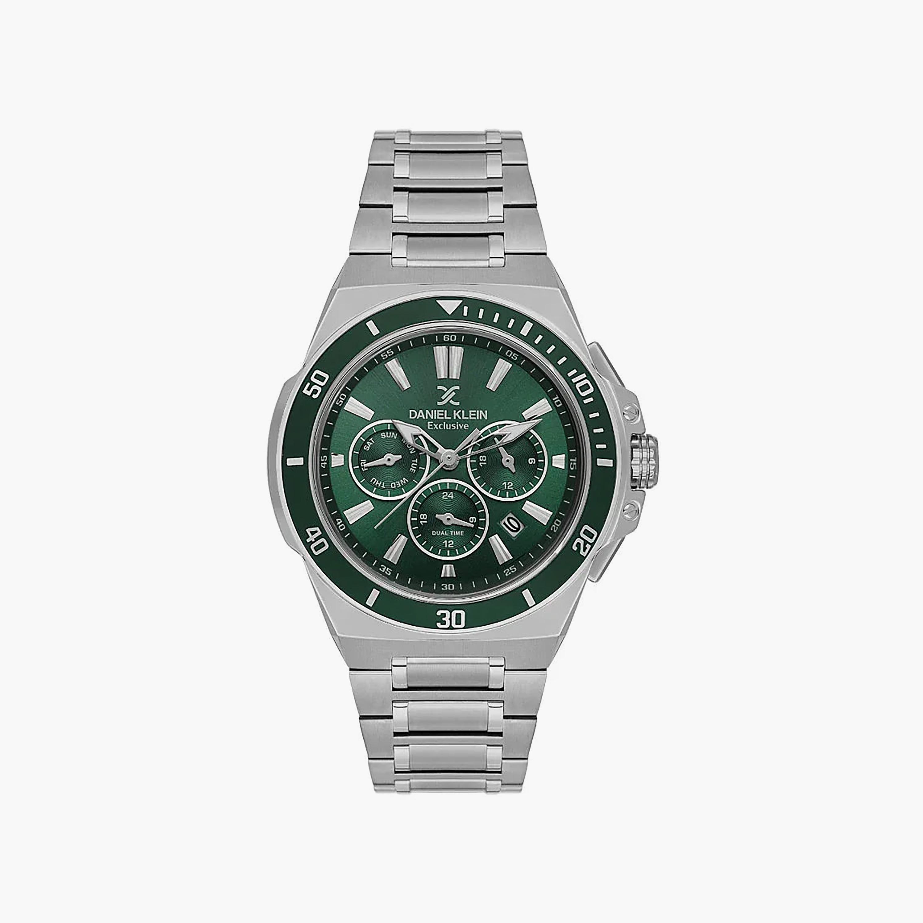 ساعة دانيال كلاين الحصرية للرجال، مصنوعة من الفولاذ المقاوم للصدأ الفضي | DK.1.14226-3-men-watchesandjewellery-watches-image-1
