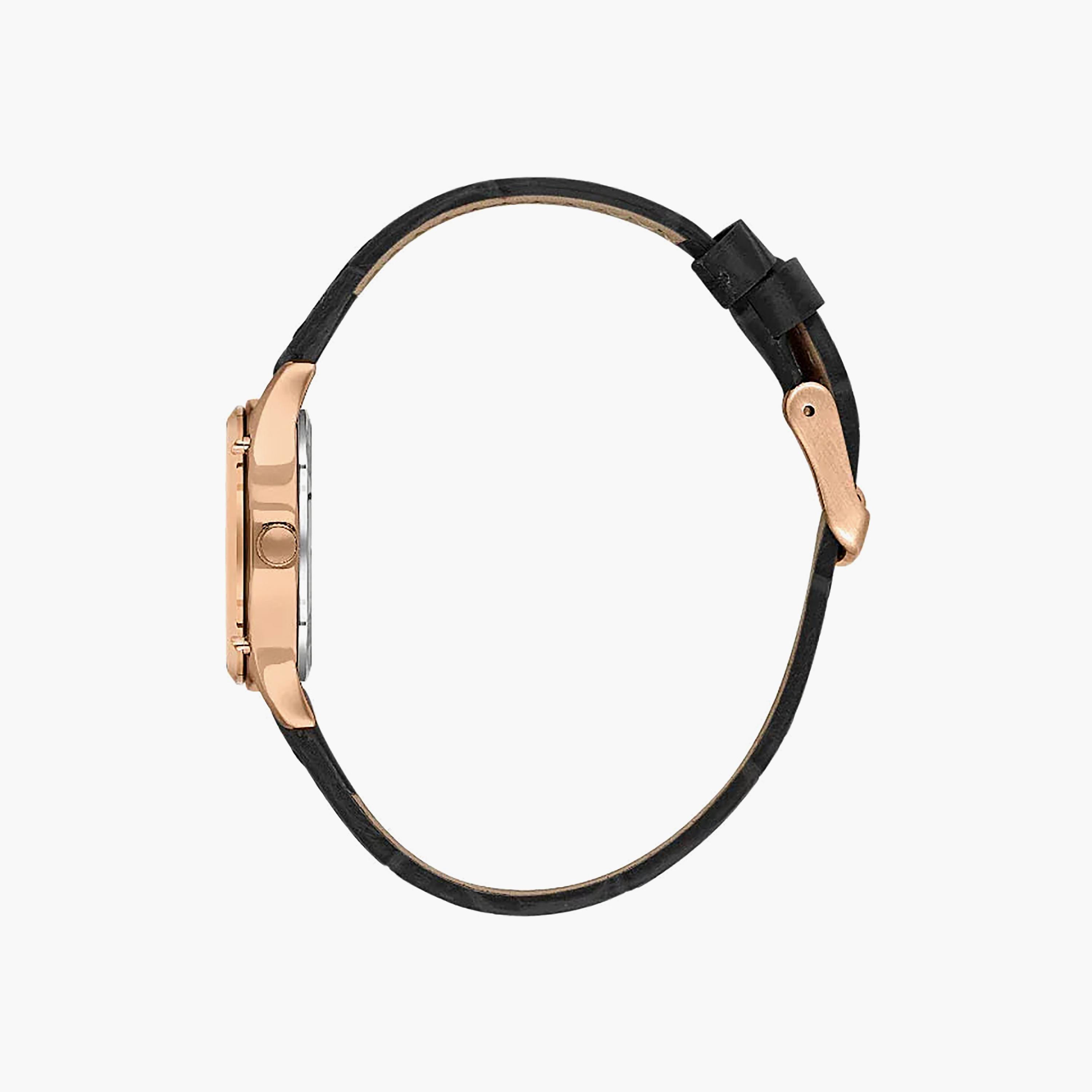 ساعة دانيال كلاين الفاخرة للنساء، مصنوعة من الجلد البني الداكن | DK.1.14270-5-women-watchesandjewellery-watches-image-2