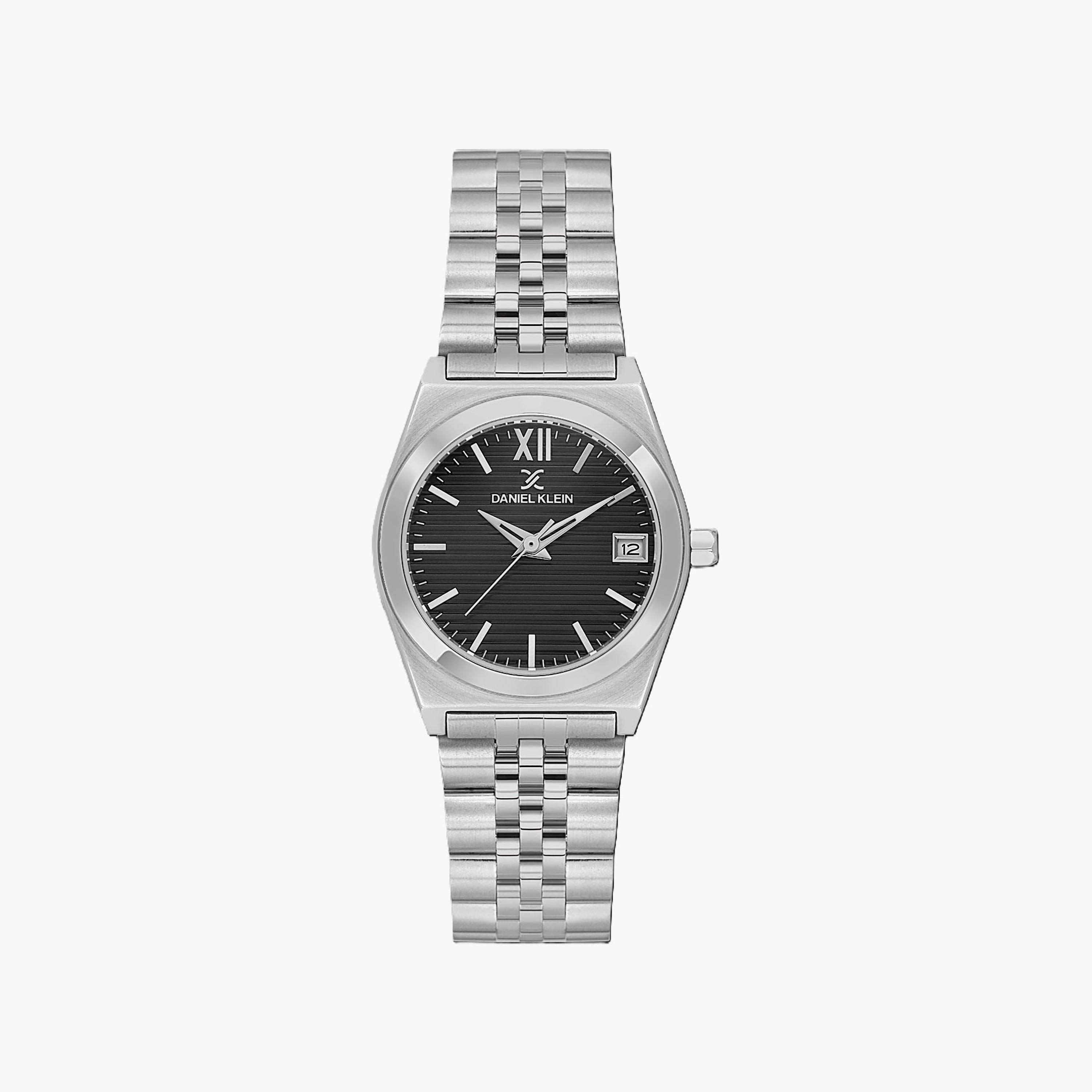 Daniel Klein Pair Silver Stainless Steel Watch for Couple | DK.1.14283-2-men-watchesandjewellery-watches-image-3