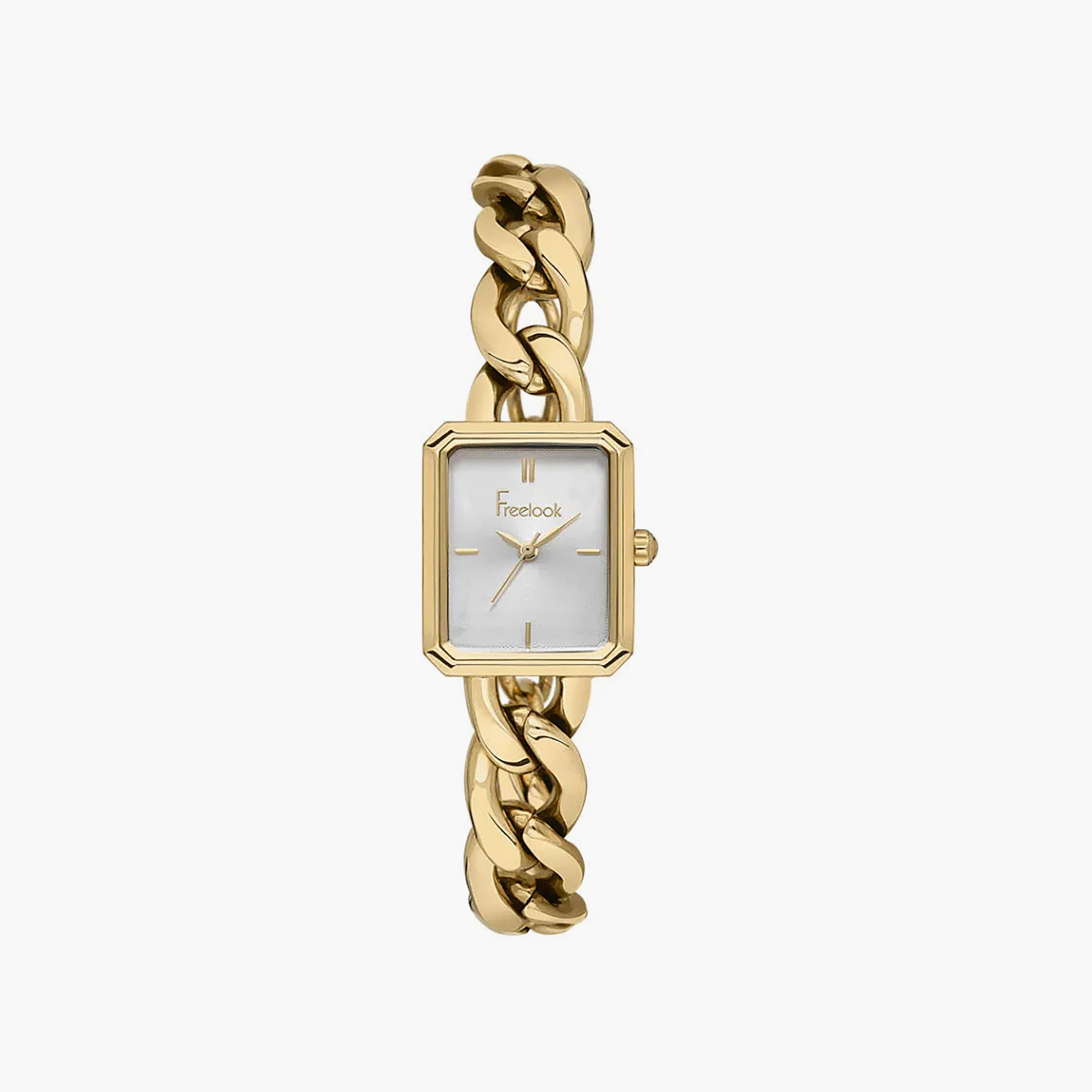 ساعة فريلوك شارمانت الذهبية المصنوعة من الفولاذ المقاوم للصدأ للنساء | FL.1.10435-3-women-watchesandjewellery-watches-image-1