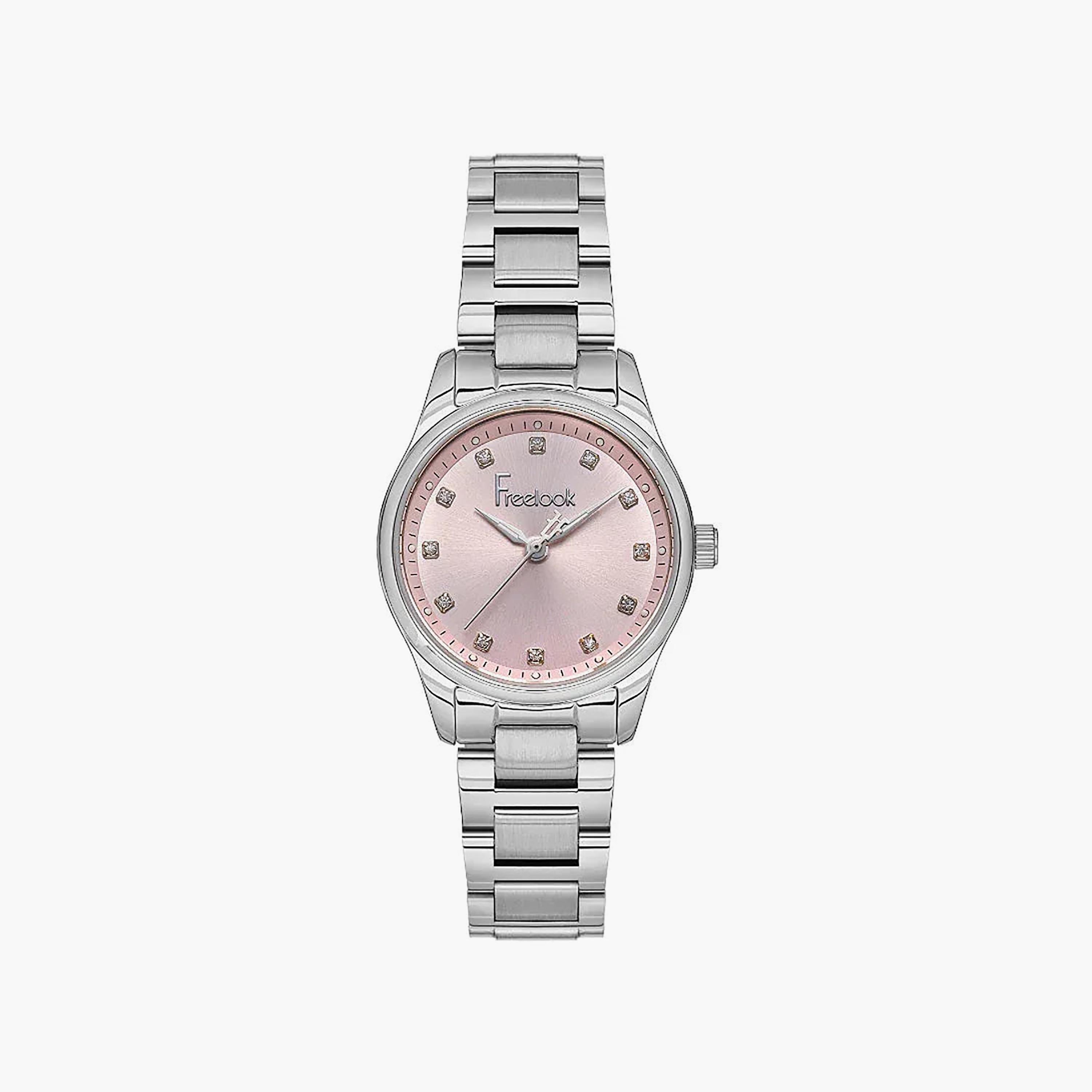 ساعة فريلوك ناتشوريل الفضية المصنوعة من الفولاذ المقاوم للصدأ للنساء | FL.1.10444-3-women-watchesandjewellery-watches-image-1