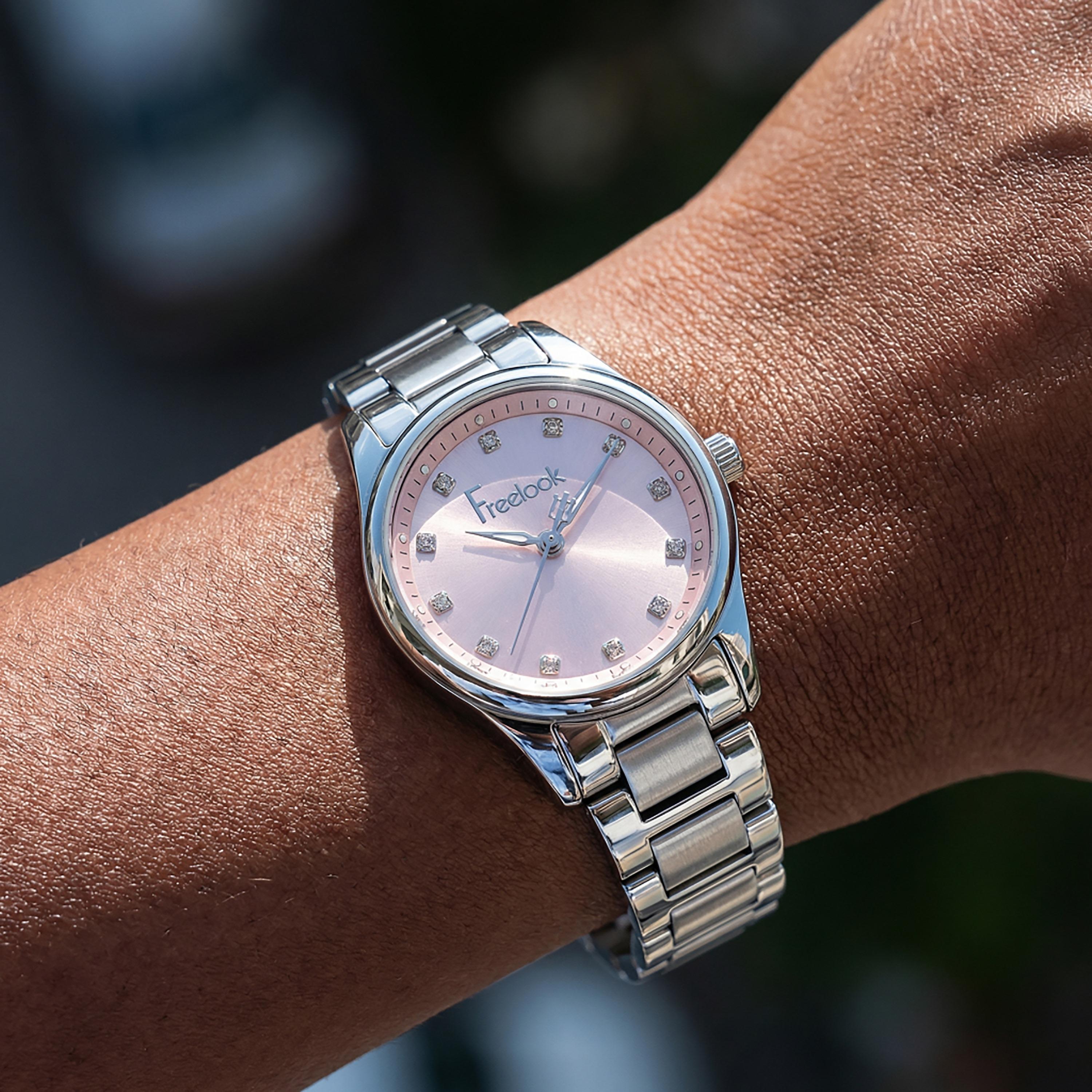 ساعة فريلوك ناتشوريل الفضية المصنوعة من الفولاذ المقاوم للصدأ للنساء | FL.1.10444-3-women-watchesandjewellery-watches-image-3