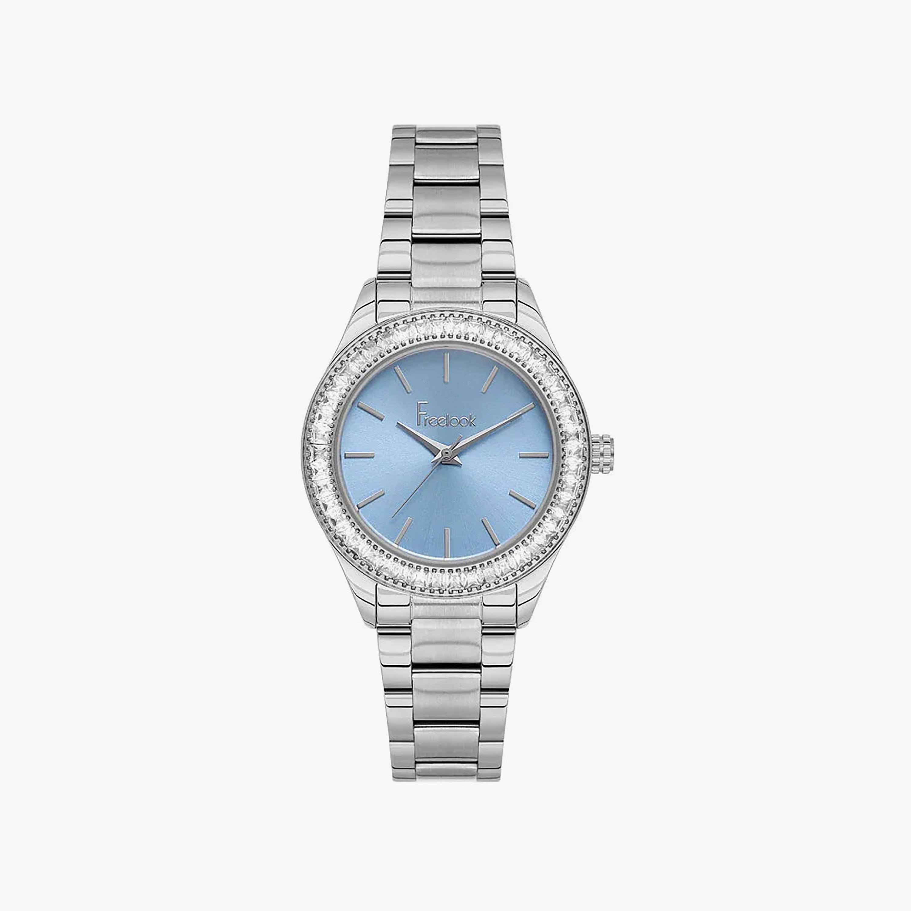 ساعة فريلوك لوميير الفضية المصنوعة من الفولاذ المقاوم للصدأ للنساء | FL.1.10519-2-women-watchesandjewellery-watches-image-1