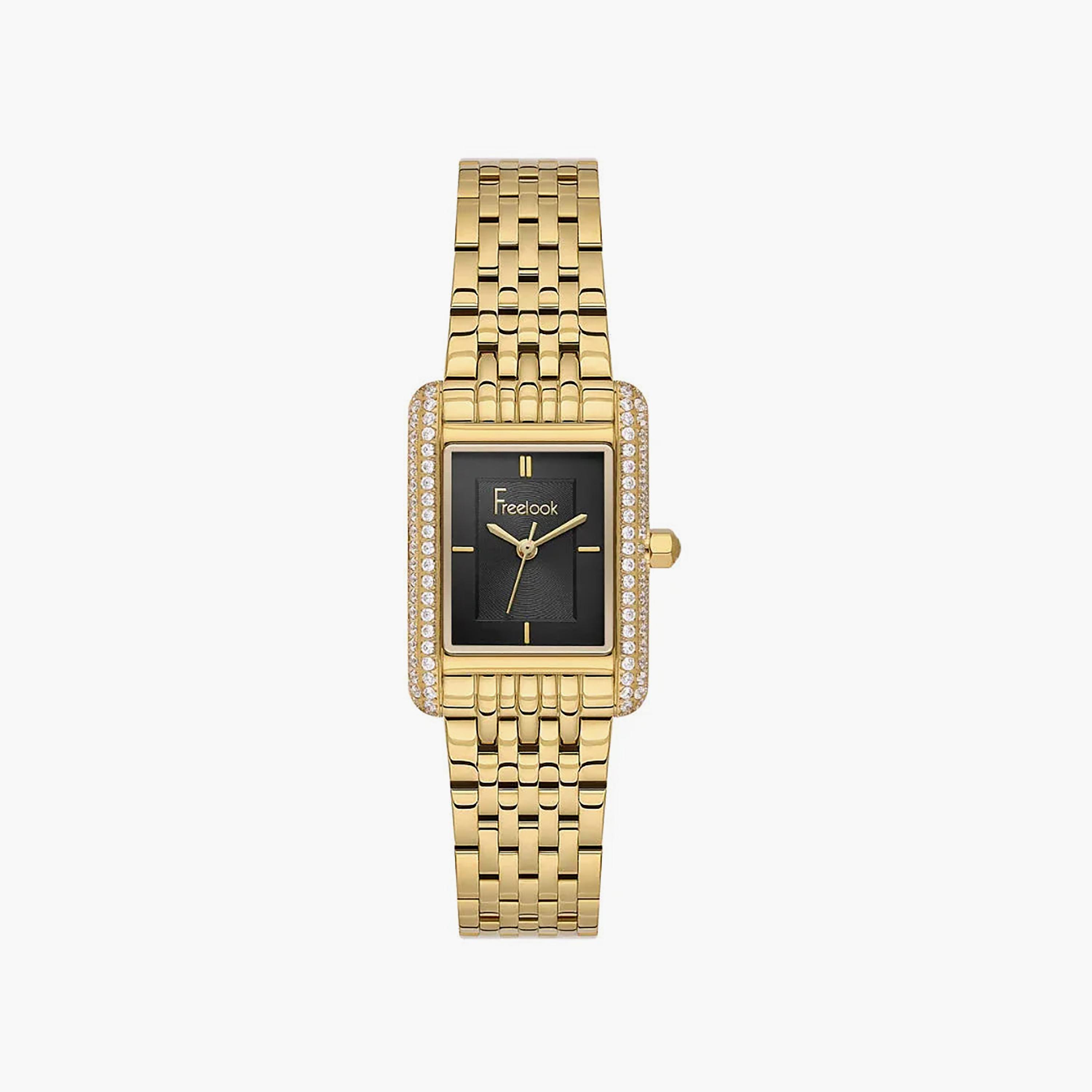 ساعة فريلوك شارمانت الذهبية المصنوعة من الفولاذ المقاوم للصدأ للنساء | FL.1.10526-3-women-watchesandjewellery-watches-image-1