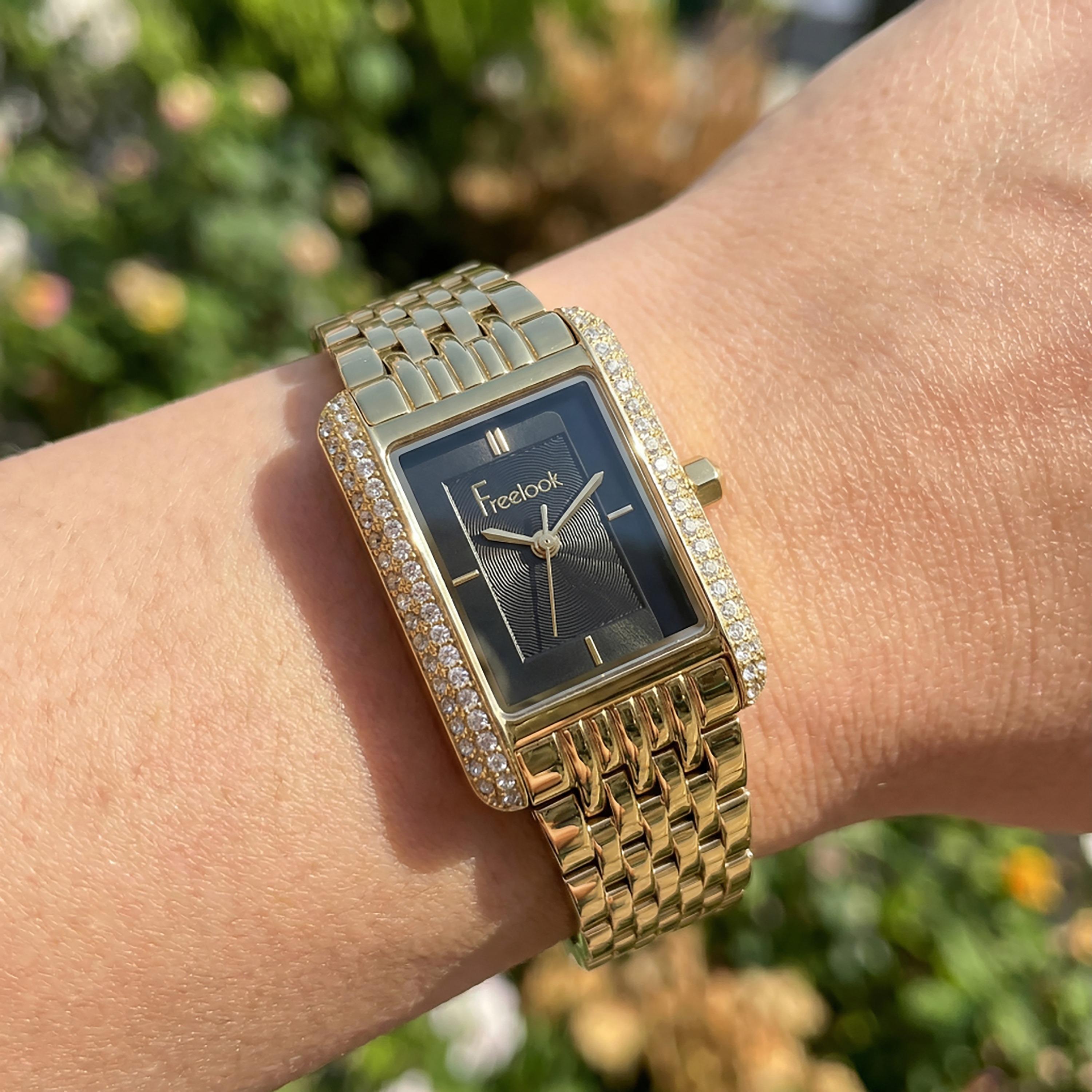 ساعة فريلوك شارمانت الذهبية المصنوعة من الفولاذ المقاوم للصدأ للنساء | FL.1.10526-3-women-watchesandjewellery-watches-image-5
